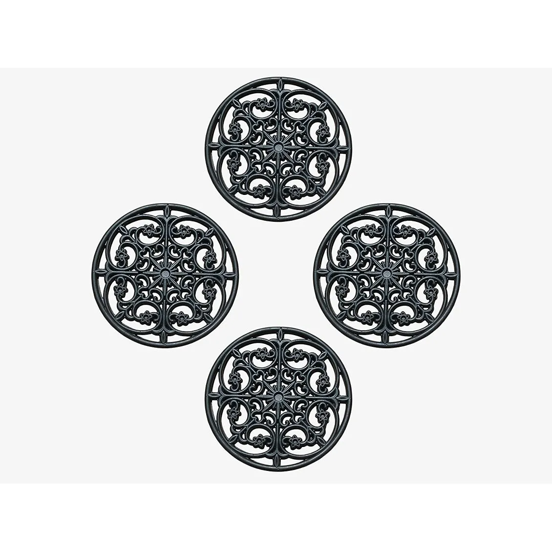 A1HC Rubber Step Mat Multi Functional -Garden Stepping Stone Mat. Outdoor Decorative Tray
