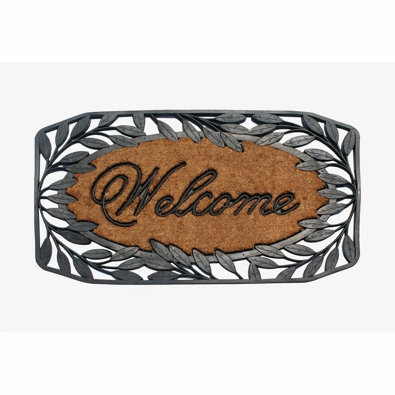A1HC Rubber and Coir Large Heavy-Duty Outdoor Doormat