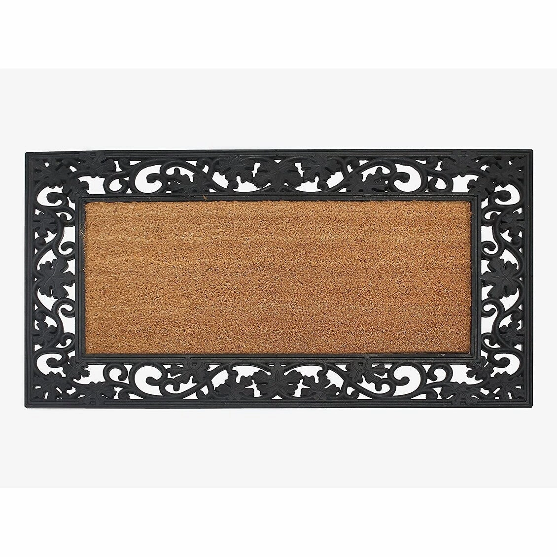 A1HC Rubber and Coir Large Heavy-Duty Outdoor Doormat
