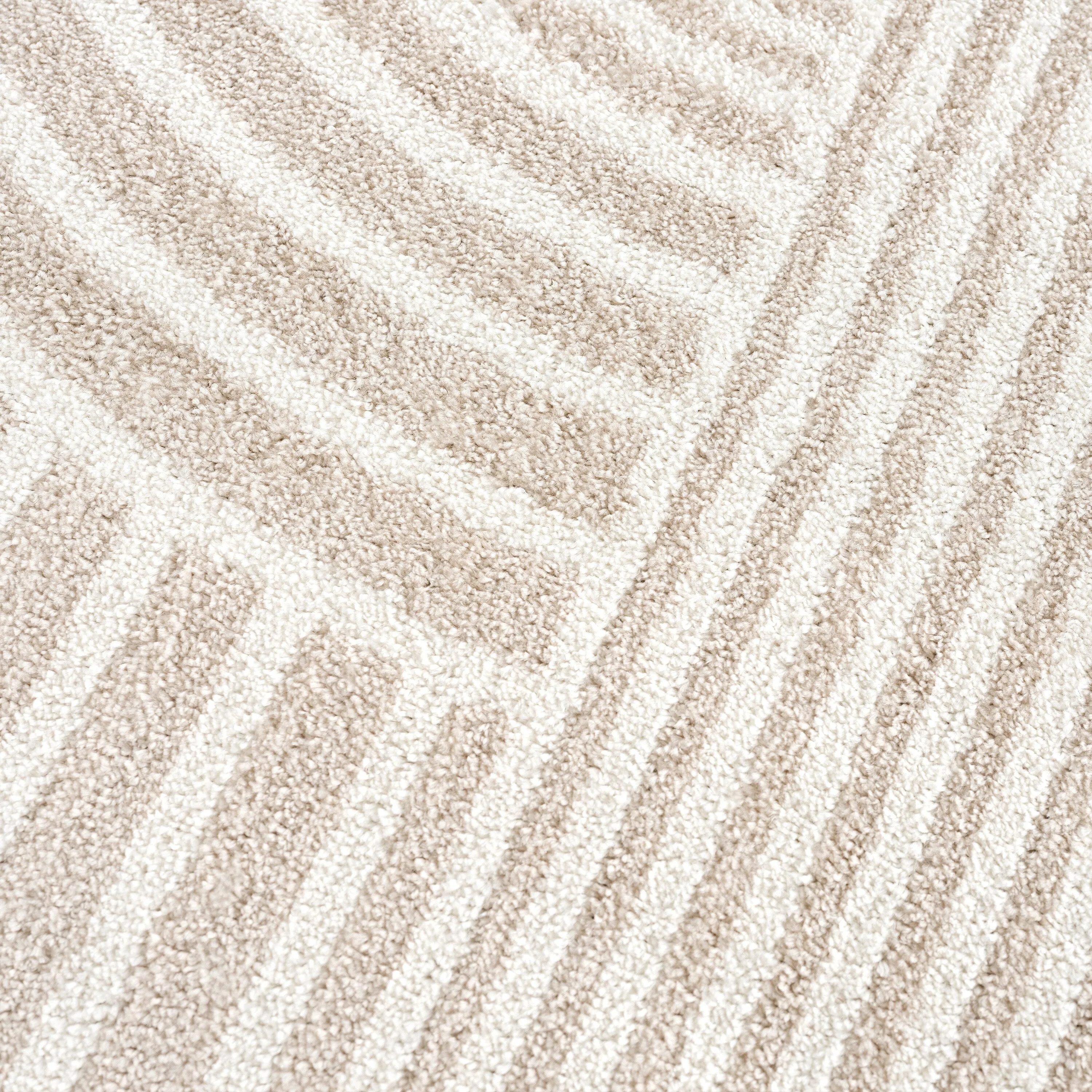 Abani Rugs Nuevo Beige Arch Pattern Knot Area Rug