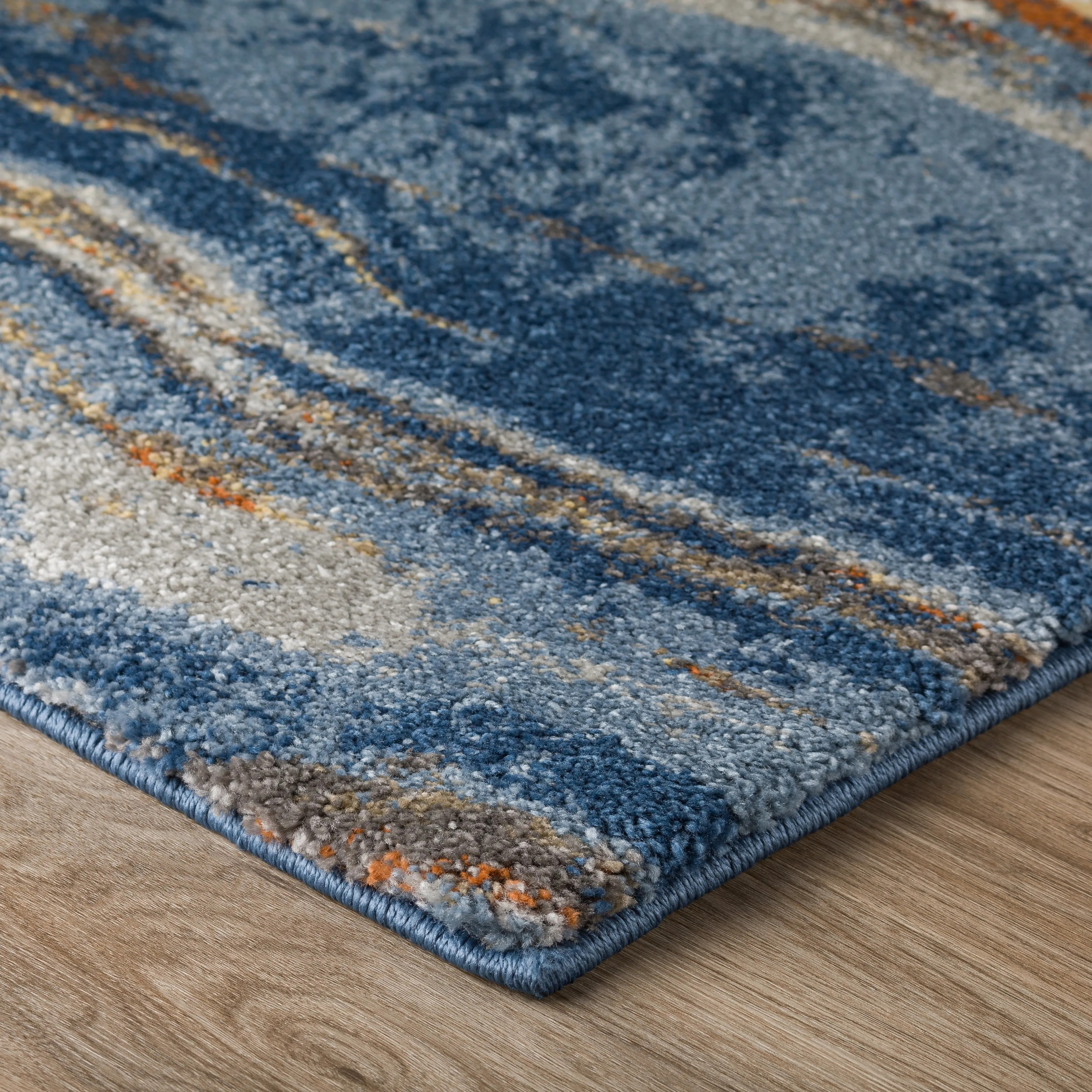 Addison Barkley Modern Blue Geo Rug