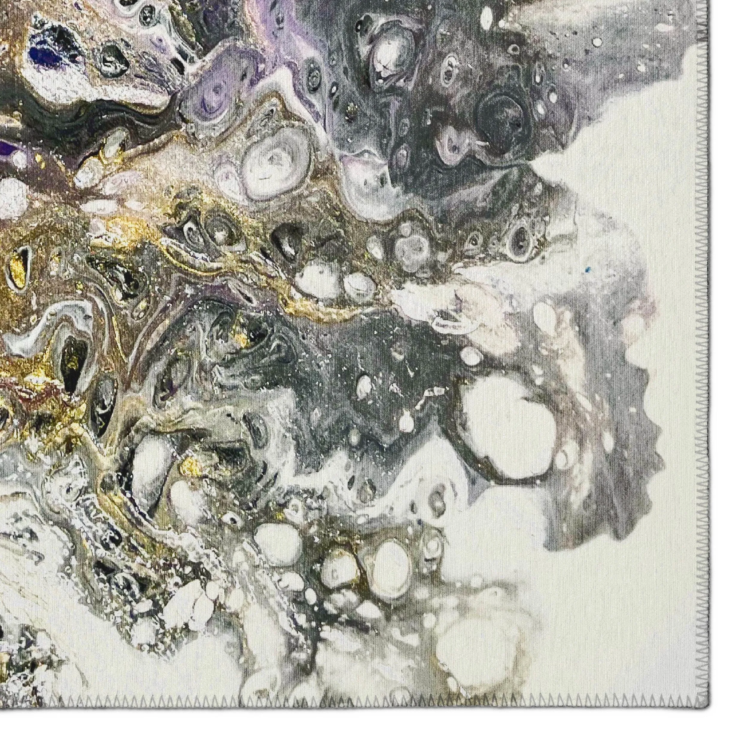 Addison Indoor/ Outdoor Karina Abstract Washable Area Rug