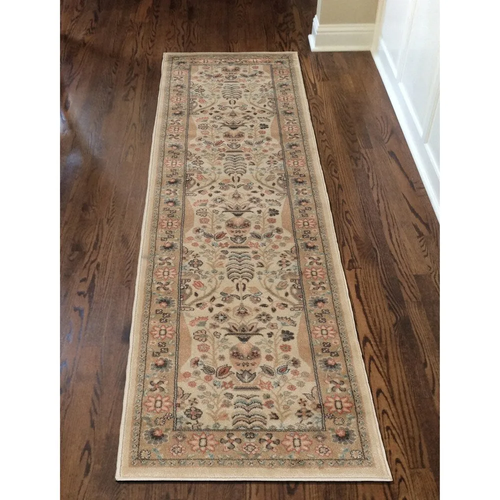Admire Home Living Gallina Traditional Oriental Pattern Area Rug