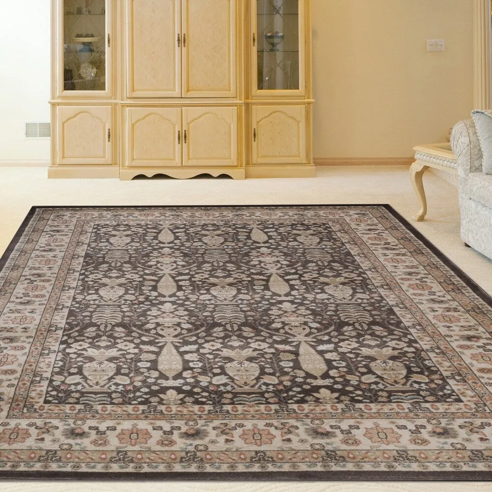 Admire Home Living Gallina Traditional Oriental Pattern Area Rug
