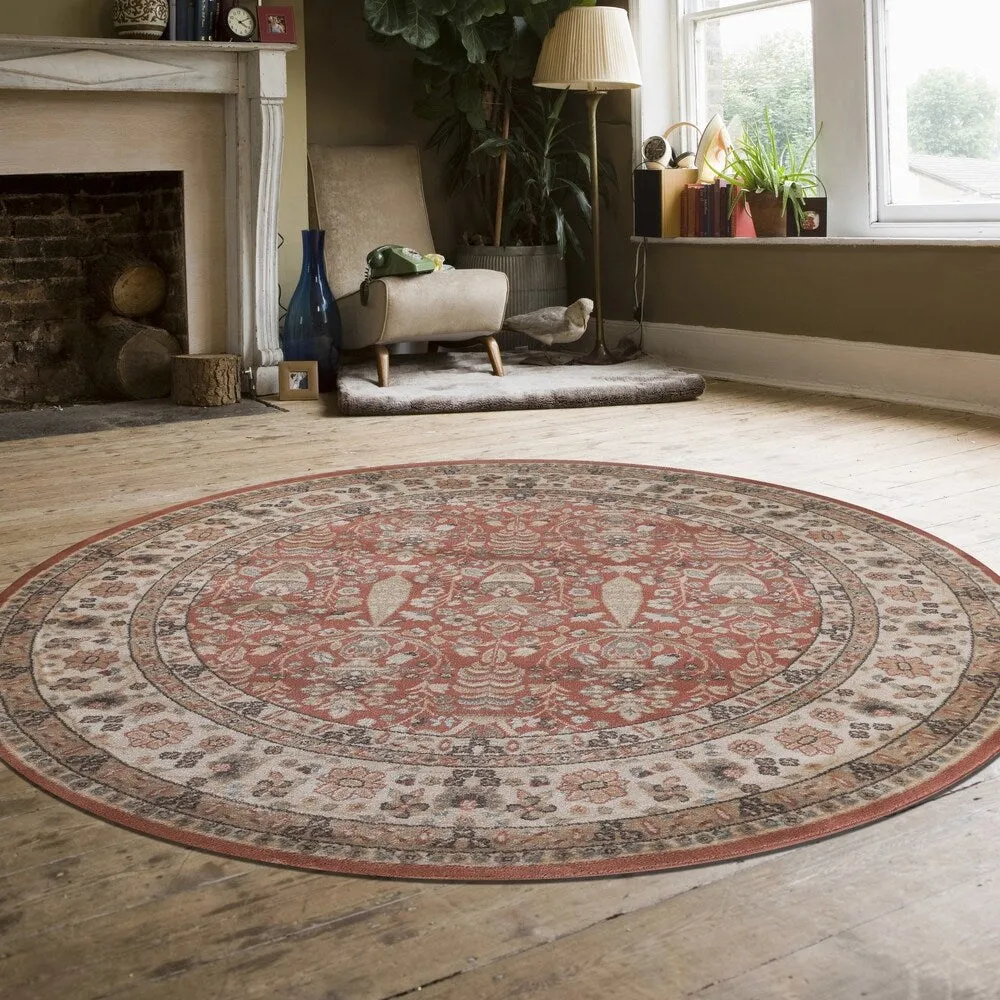 Admire Home Living Gallina Traditional Oriental Pattern Area Rug
