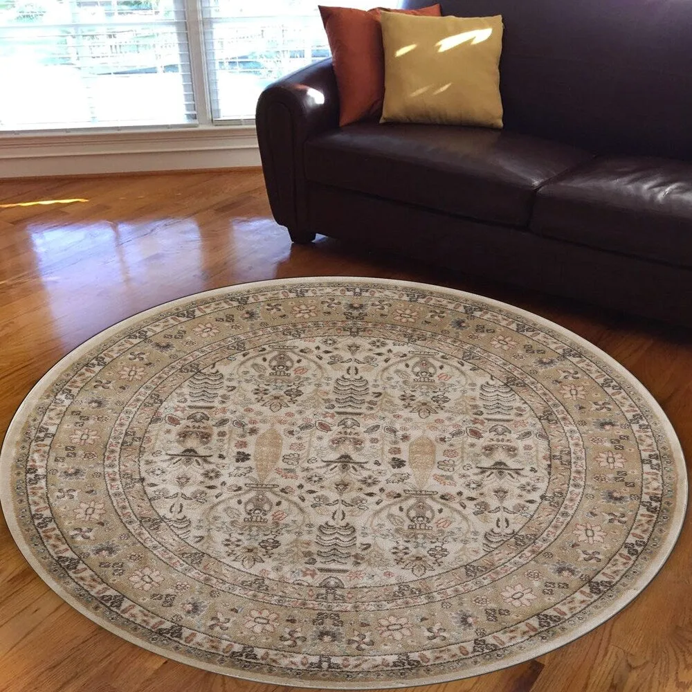 Admire Home Living Gallina Traditional Oriental Pattern Area Rug