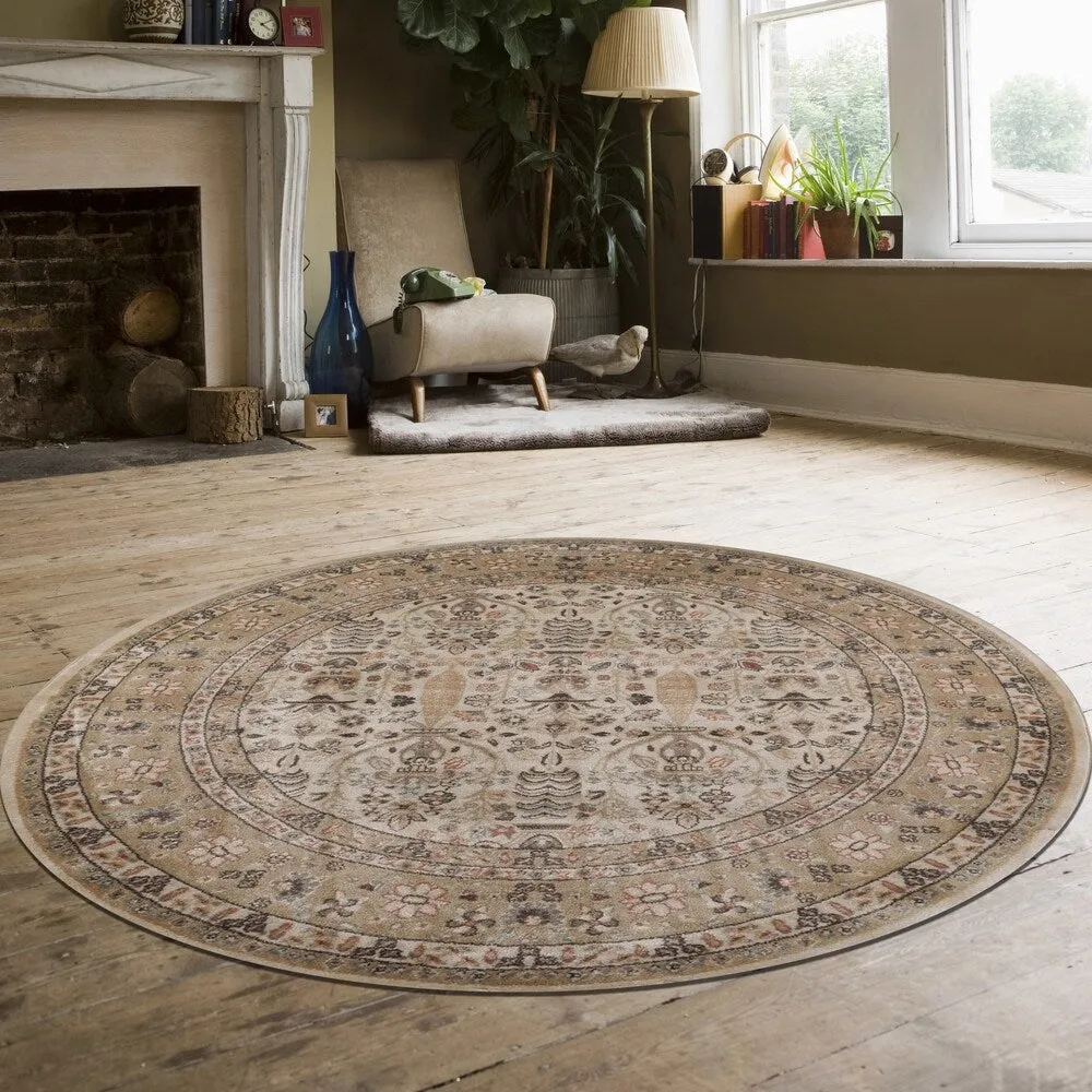 Admire Home Living Gallina Traditional Oriental Pattern Area Rug