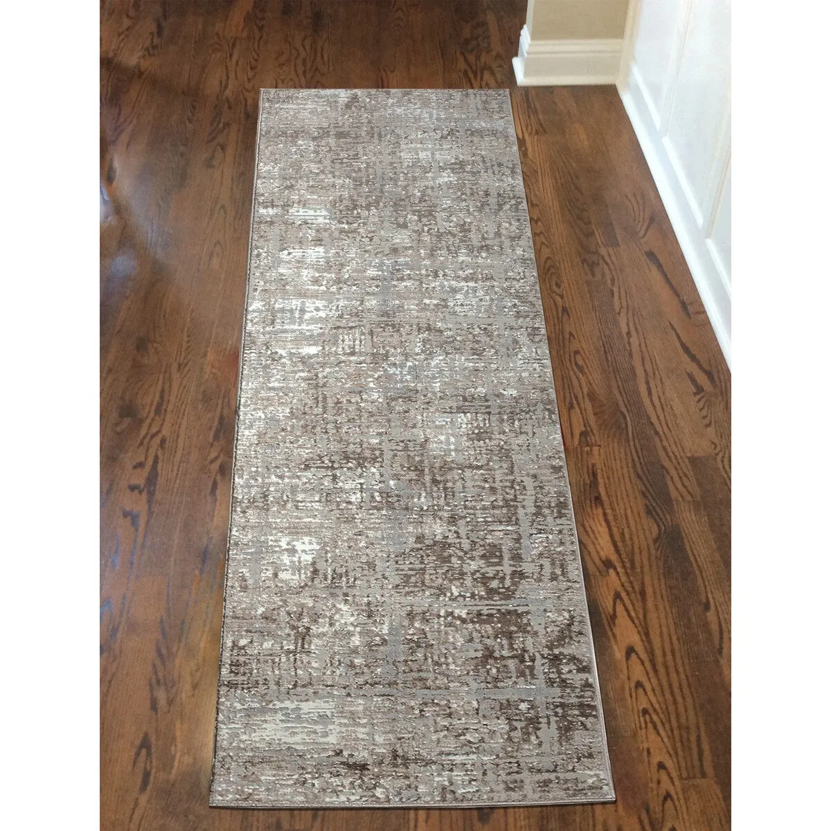 Admire Home Living Lucio 1241 Transitional Striated Area Rug