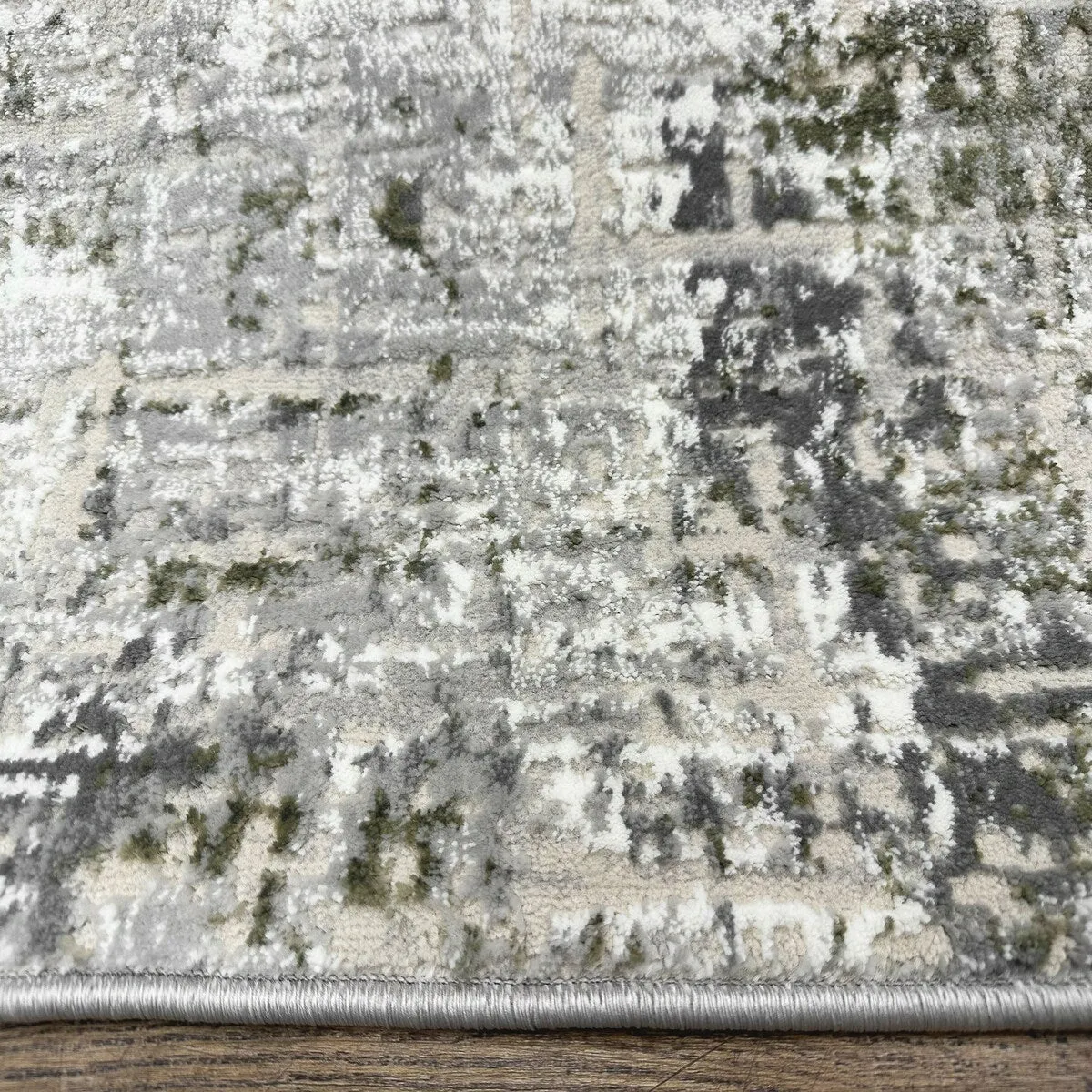 Admire Home Living Lucio 1241 Transitional Striated Area Rug