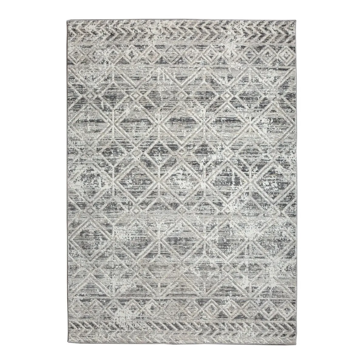 Admire Home Living Lucio 1243 Transitional Geometric Area Rug