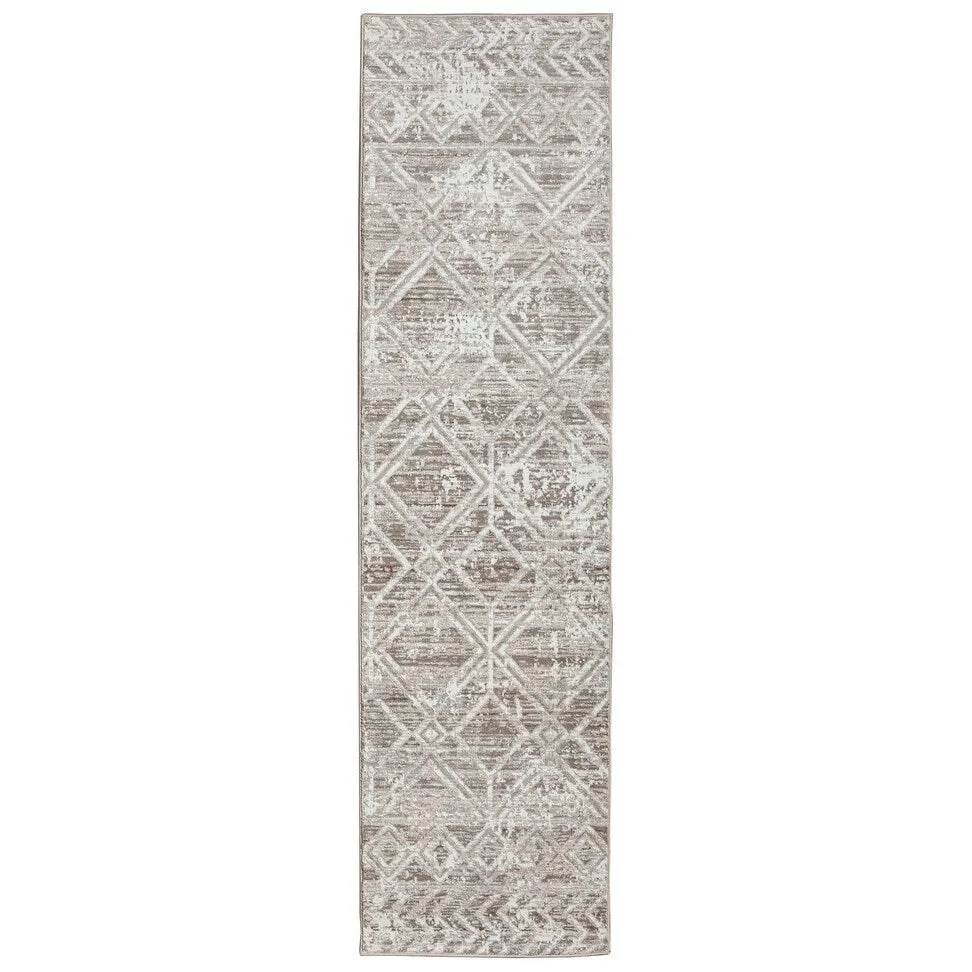 Admire Home Living Lucio 1243 Transitional Geometric Area Rug