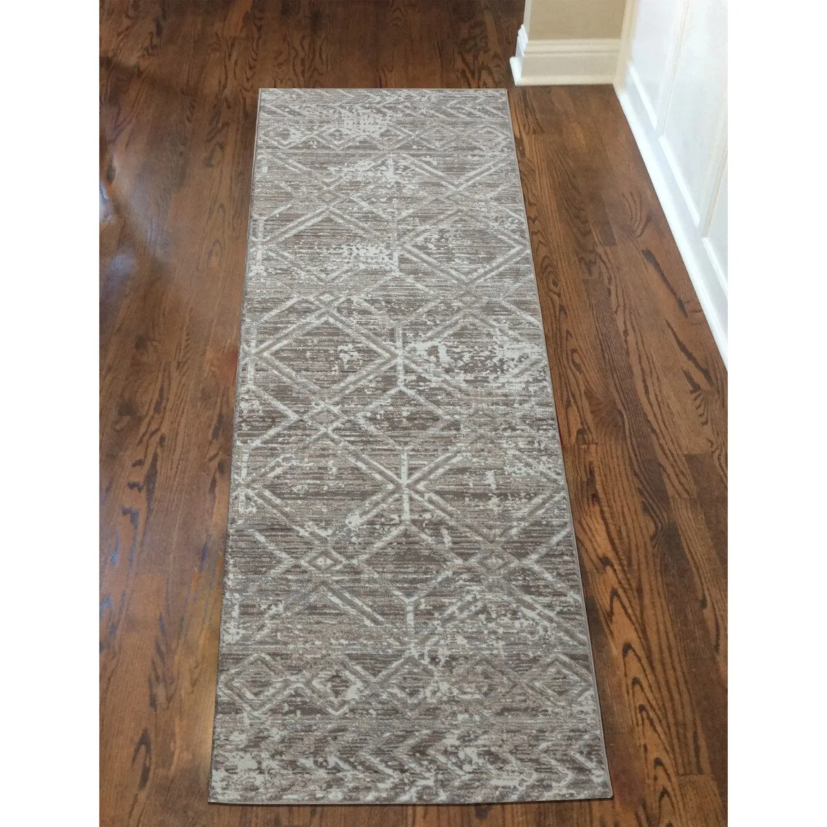 Admire Home Living Lucio 1243 Transitional Geometric Area Rug