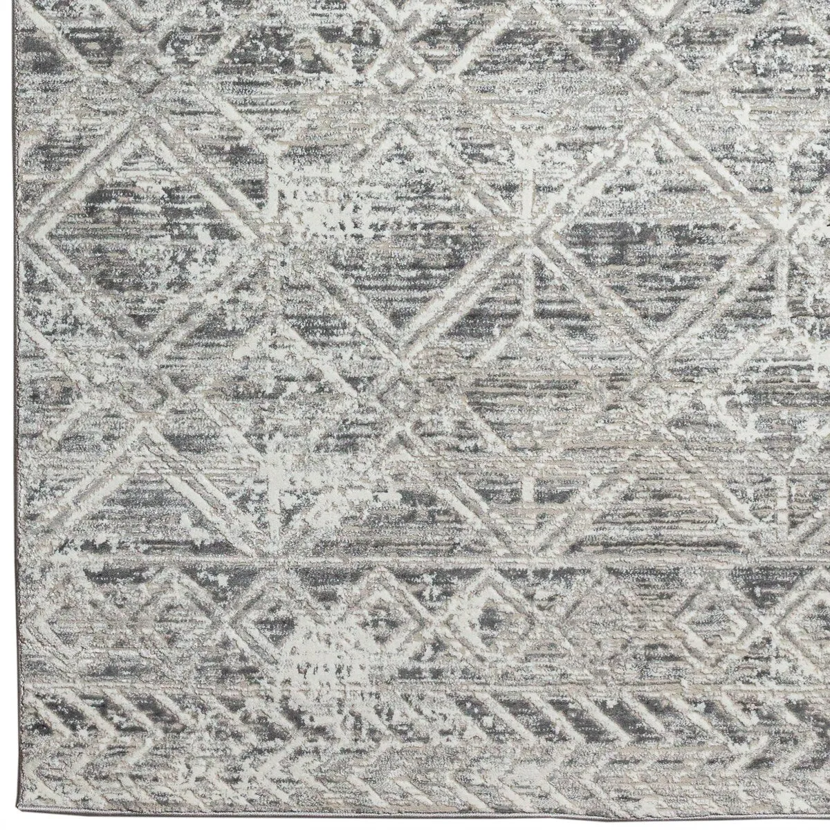 Admire Home Living Lucio 1243 Transitional Geometric Area Rug