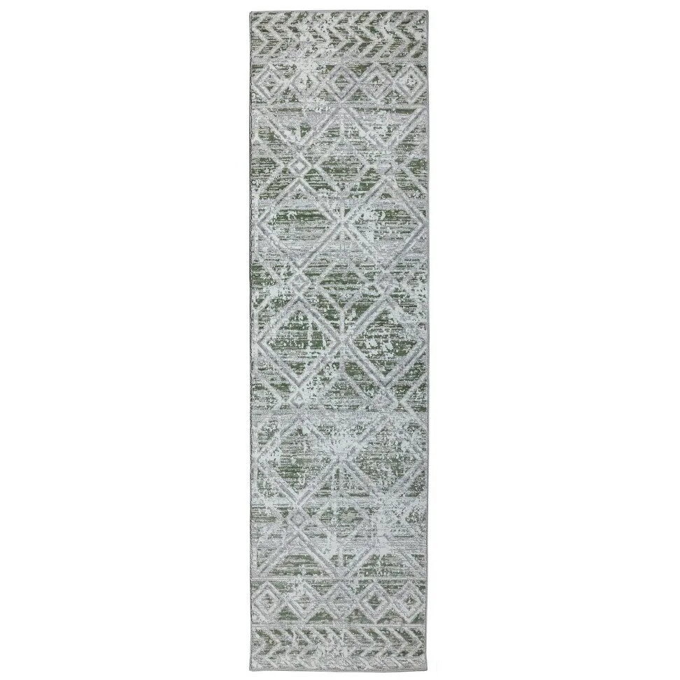 Admire Home Living Lucio 1243 Transitional Geometric Area Rug