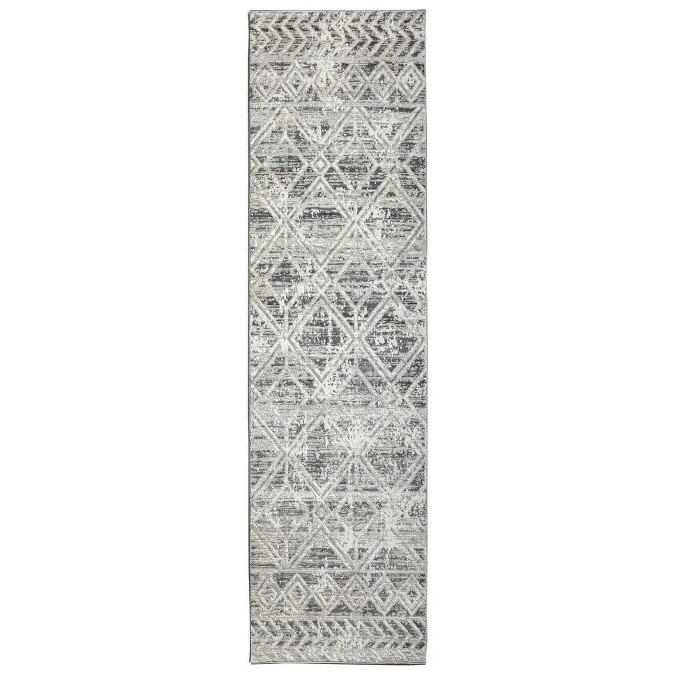 Admire Home Living Lucio 1243 Transitional Geometric Area Rug