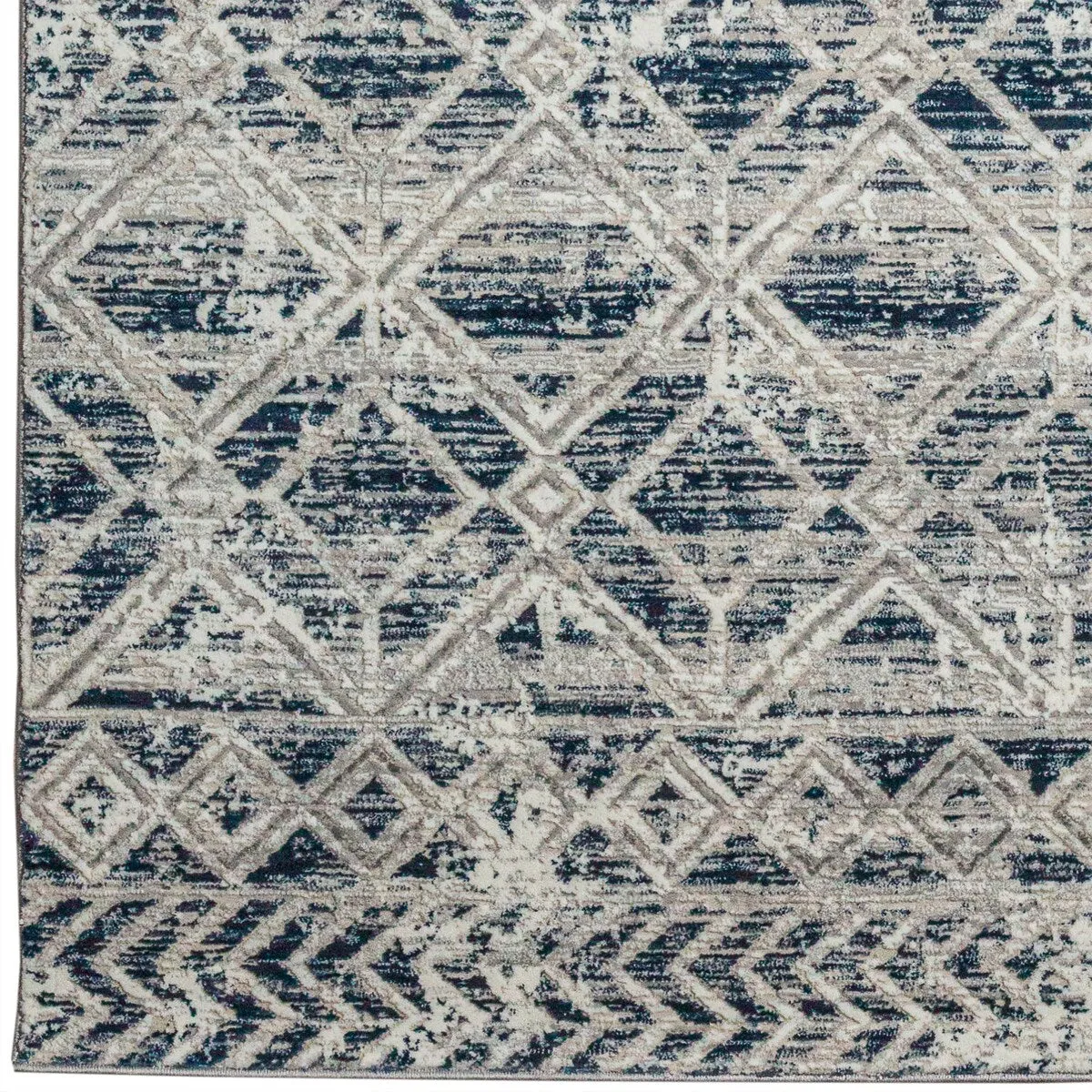 Admire Home Living Lucio 1243 Transitional Geometric Area Rug