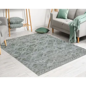 Admire Home Living Lucio 1243 Transitional Geometric Area Rug