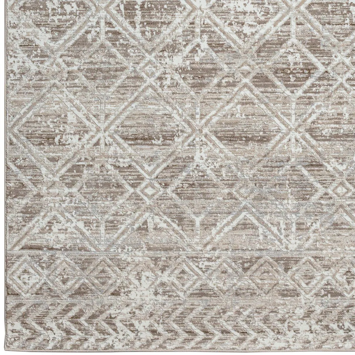 Admire Home Living Lucio 1243 Transitional Geometric Area Rug