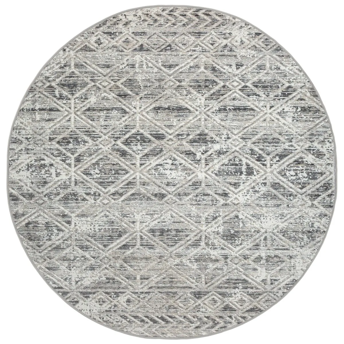 Admire Home Living Lucio 1243 Transitional Geometric Area Rug