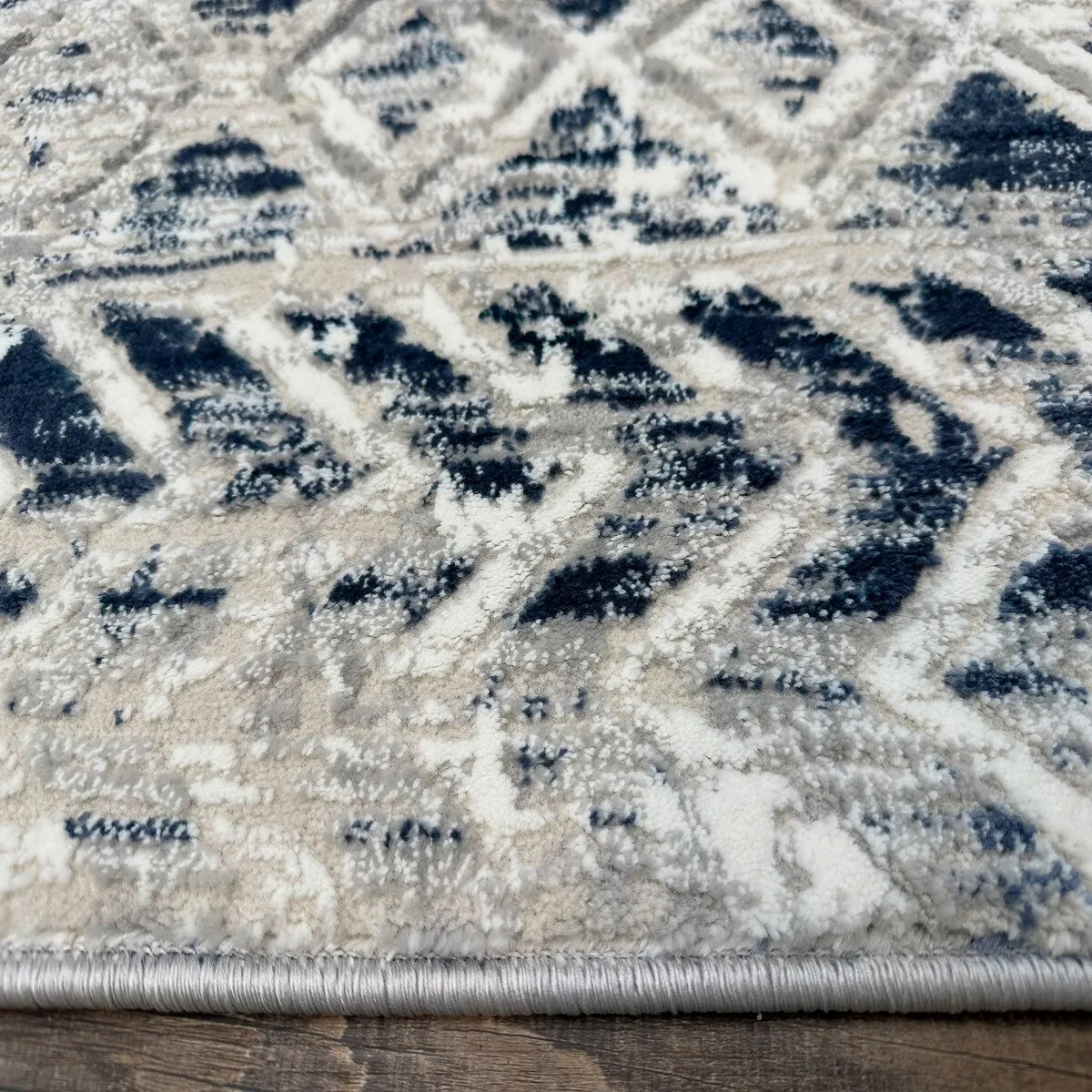 Admire Home Living Lucio 1243 Transitional Geometric Area Rug
