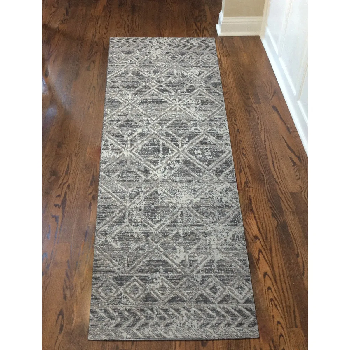 Admire Home Living Lucio 1243 Transitional Geometric Area Rug