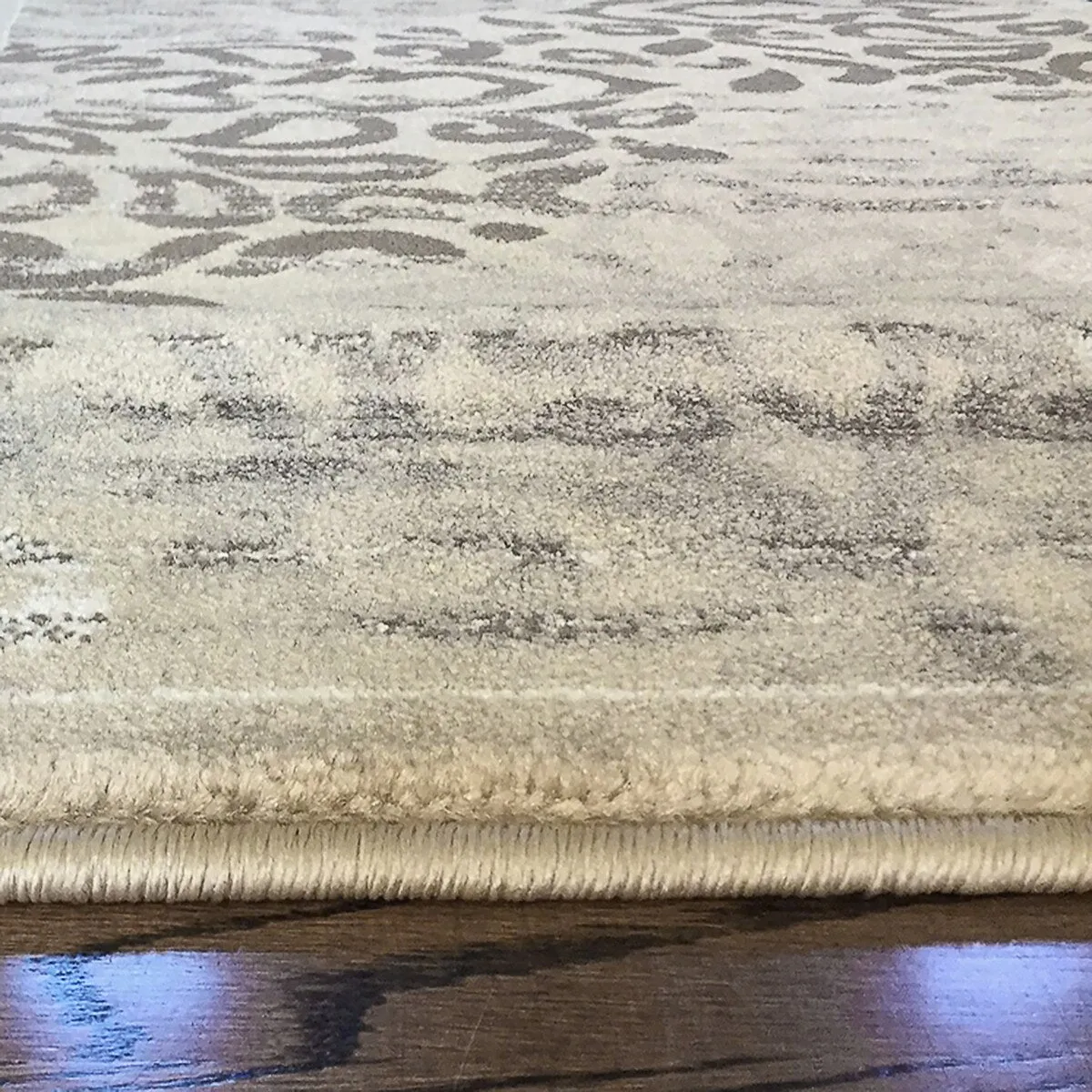 Admire Home Living Plaza Modern Abstract Damask Pattern Area Rug