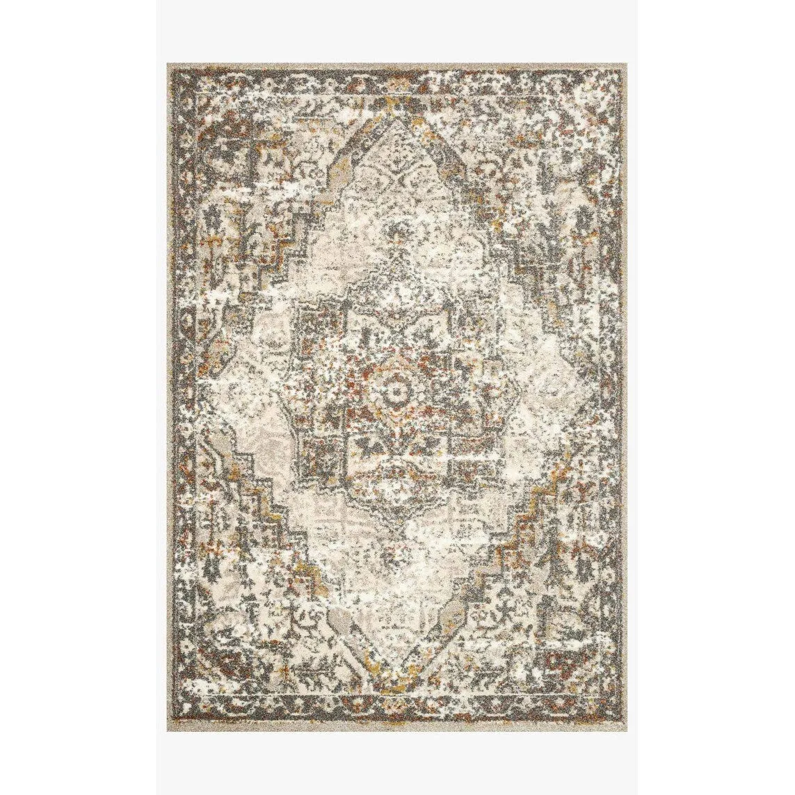Alexander Home Abstract Diamond Medallion Area Rug