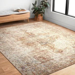 Alexander Home Austen Antique Washed Traditional Inspired Area Rug