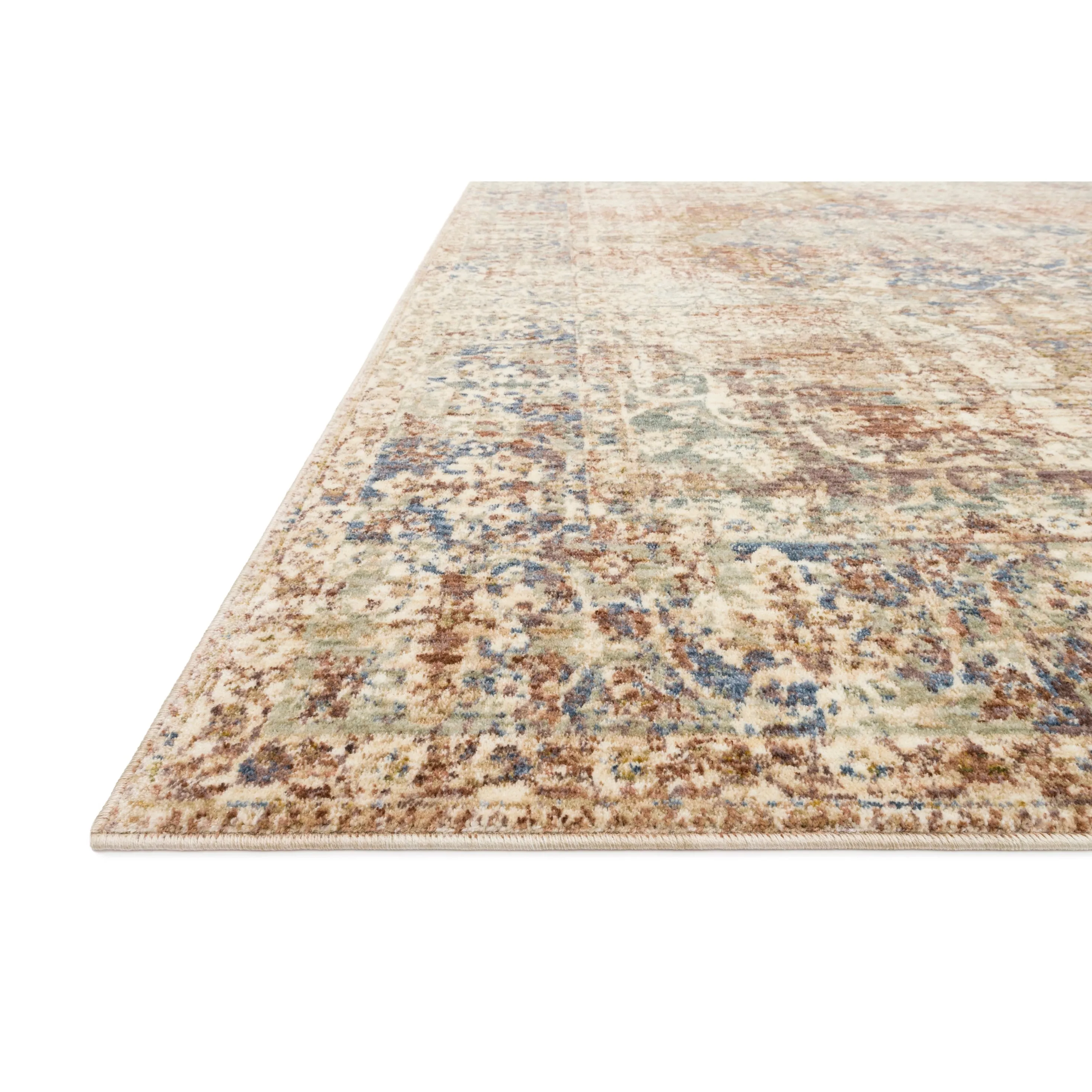 Alexander Home Austen Antique Washed Traditional Inspired Area Rug