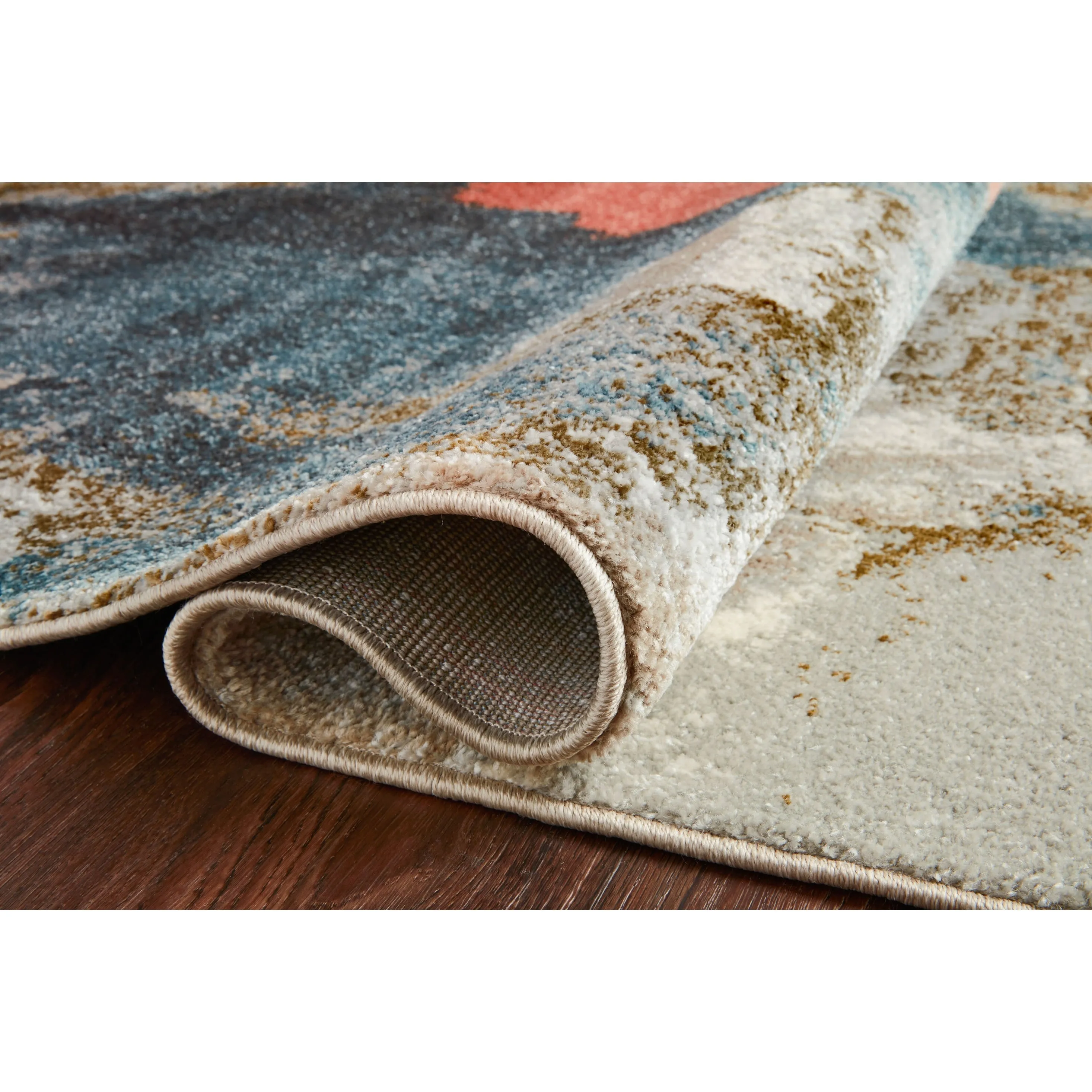 Alexander Home Bentley Modern Watercolor Area Rug