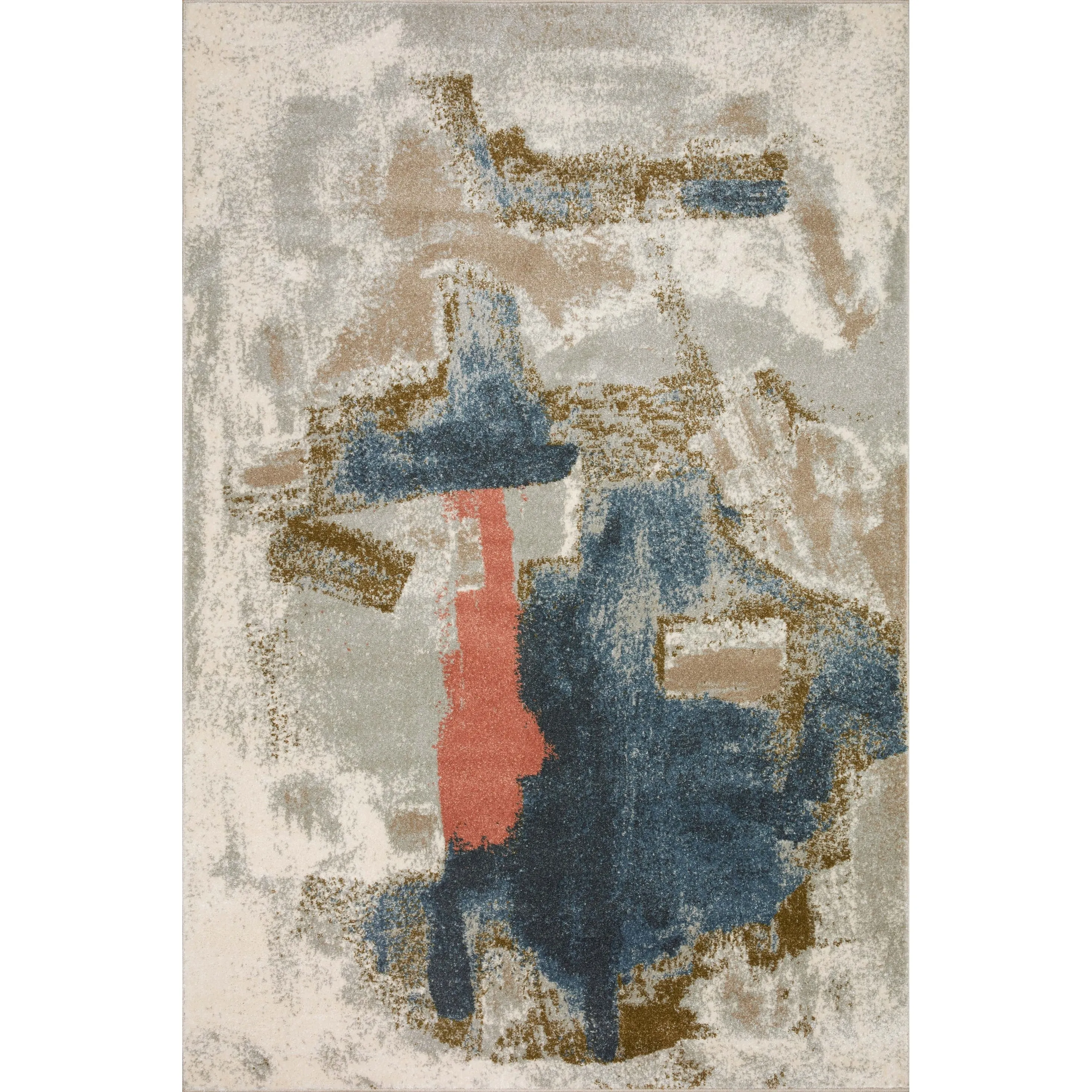 Alexander Home Bentley Modern Watercolor Area Rug