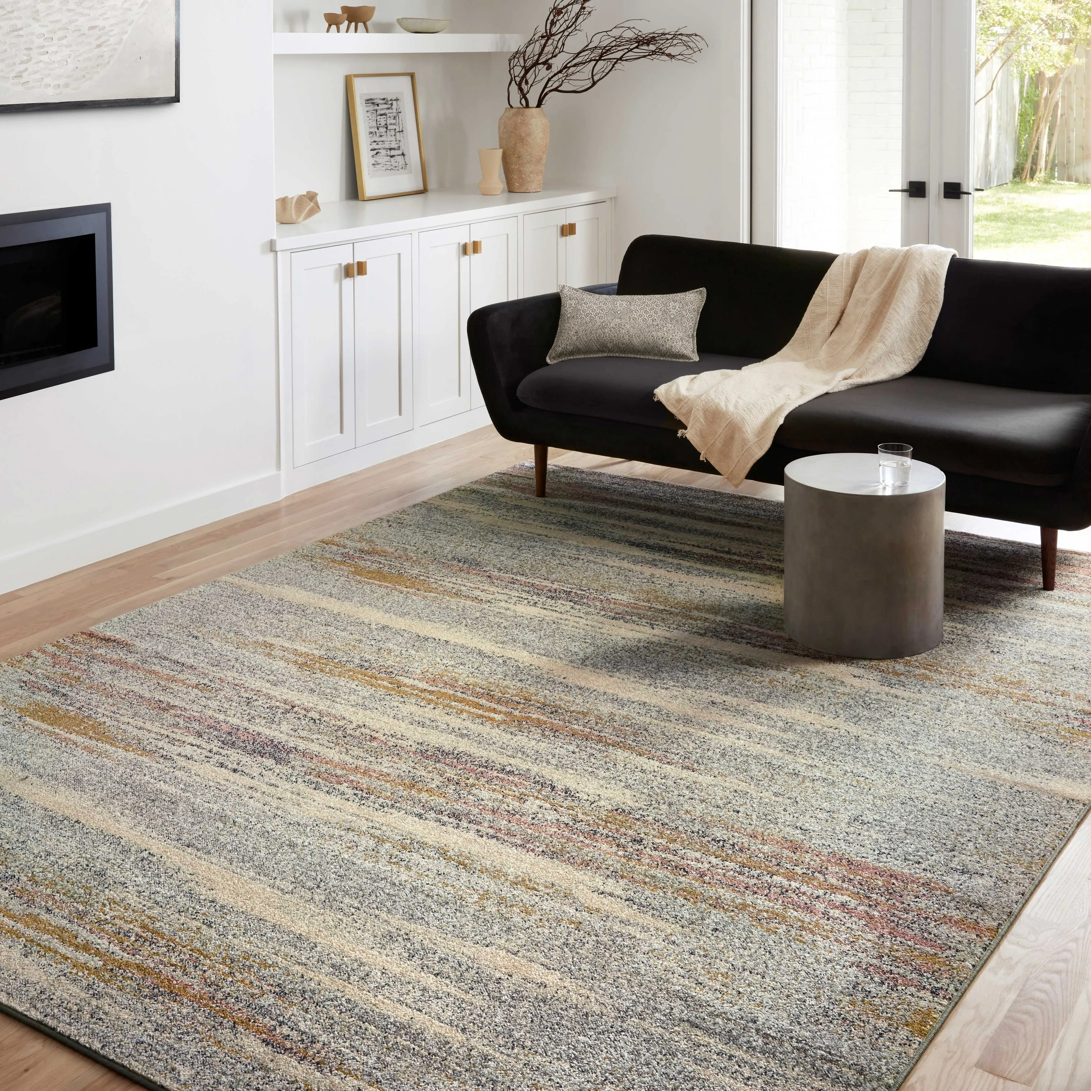 Alexander Home Bradford Modern Abstract Area Rug