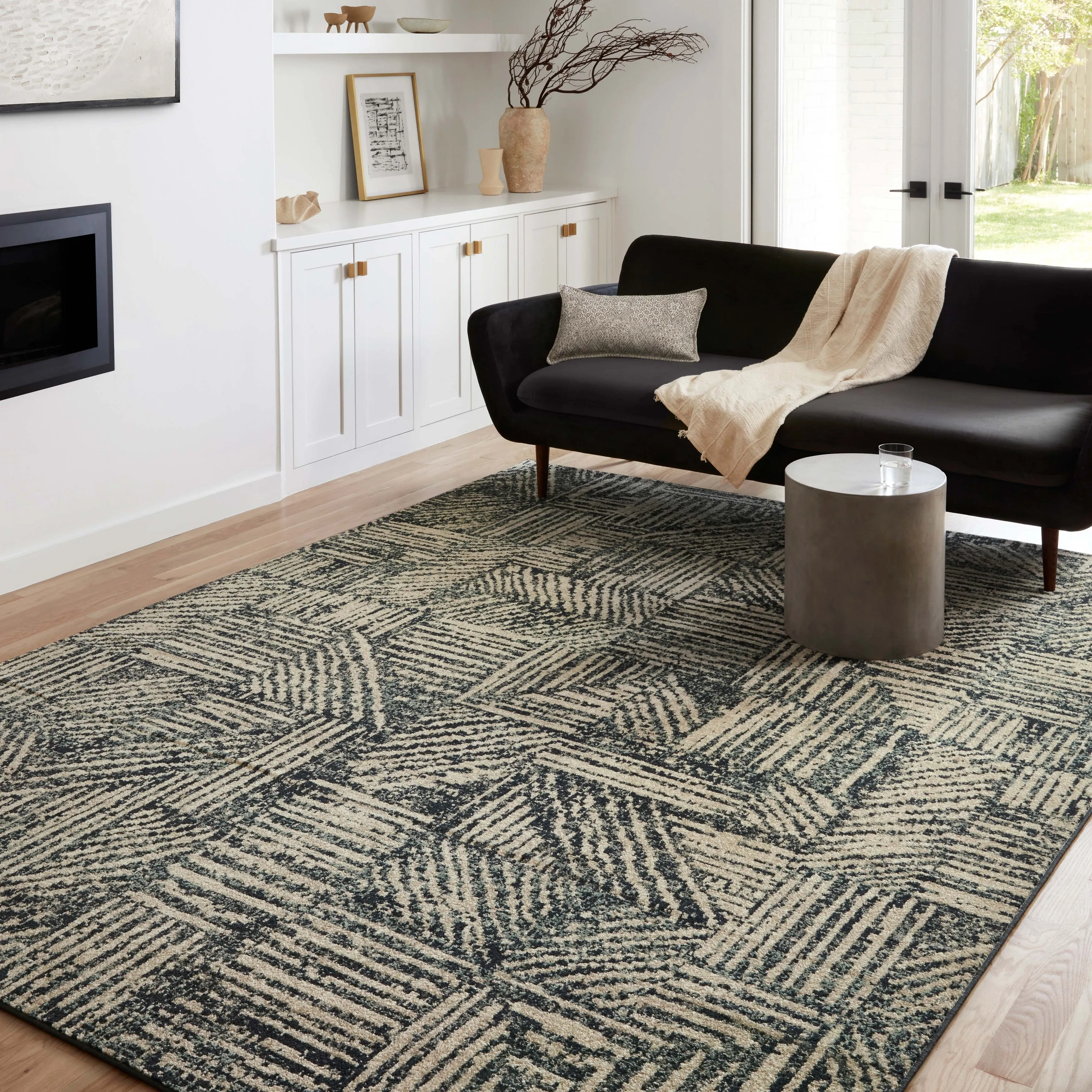 Alexander Home Bradford Modern Geometric Area Rug