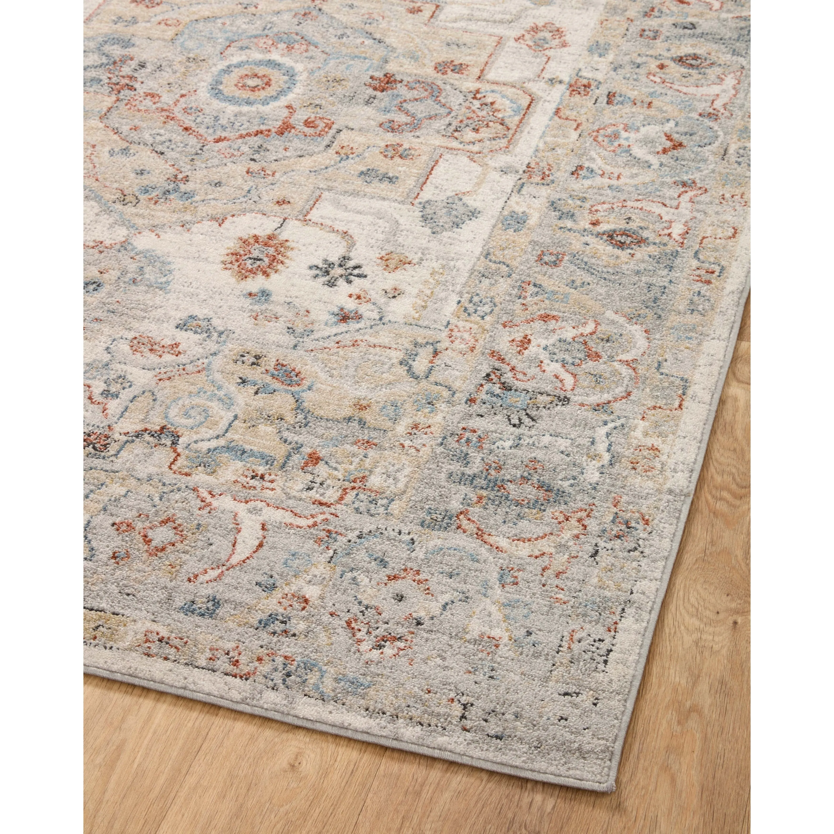 Alexander Home Colette Traditional Botanical Area Rug