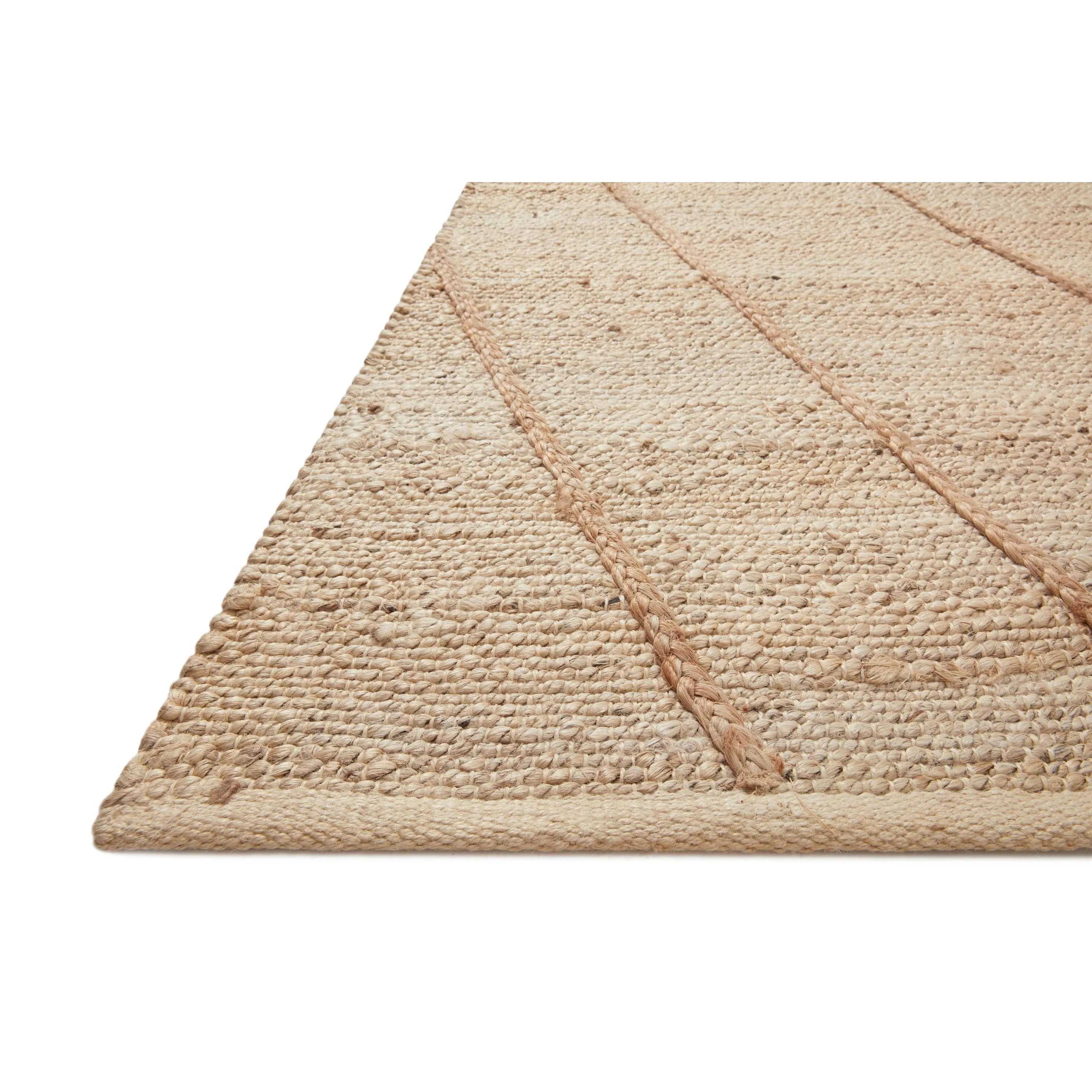 Alexander Home Daniela Diamond Jute Hand Woven Area Rug