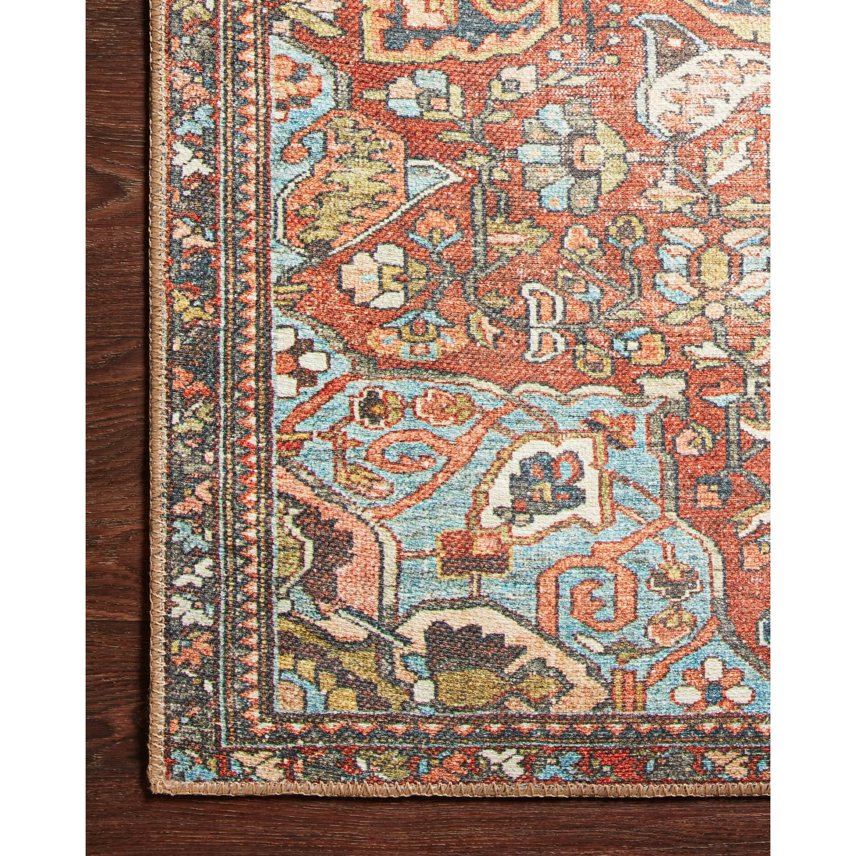 Alexander Home Dhanya Medallion Oriental Distressed Area Rug
