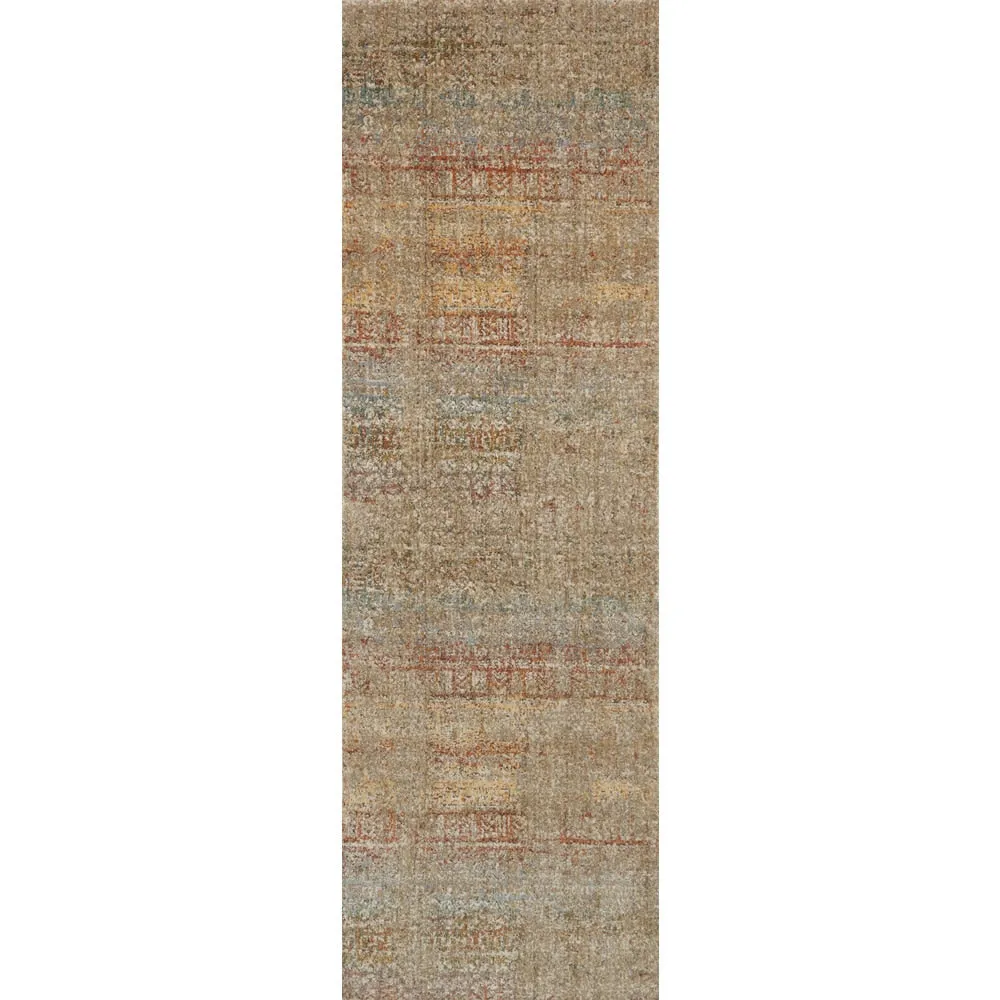 Alexander Home Genova Abstract Distressed Transitional Area Rug