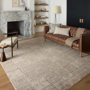 Alexander Home Harrison Industrial Geometric Area Rug