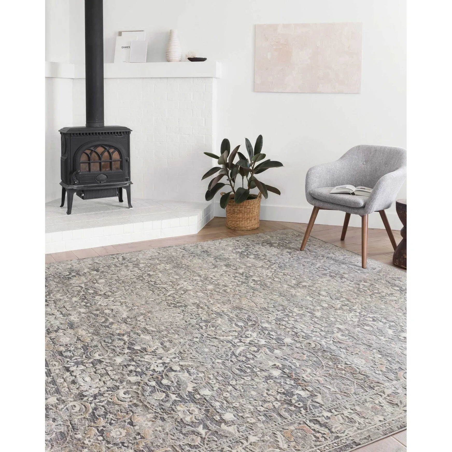Alexander Home Heather Botanical Dimensional Area Rug