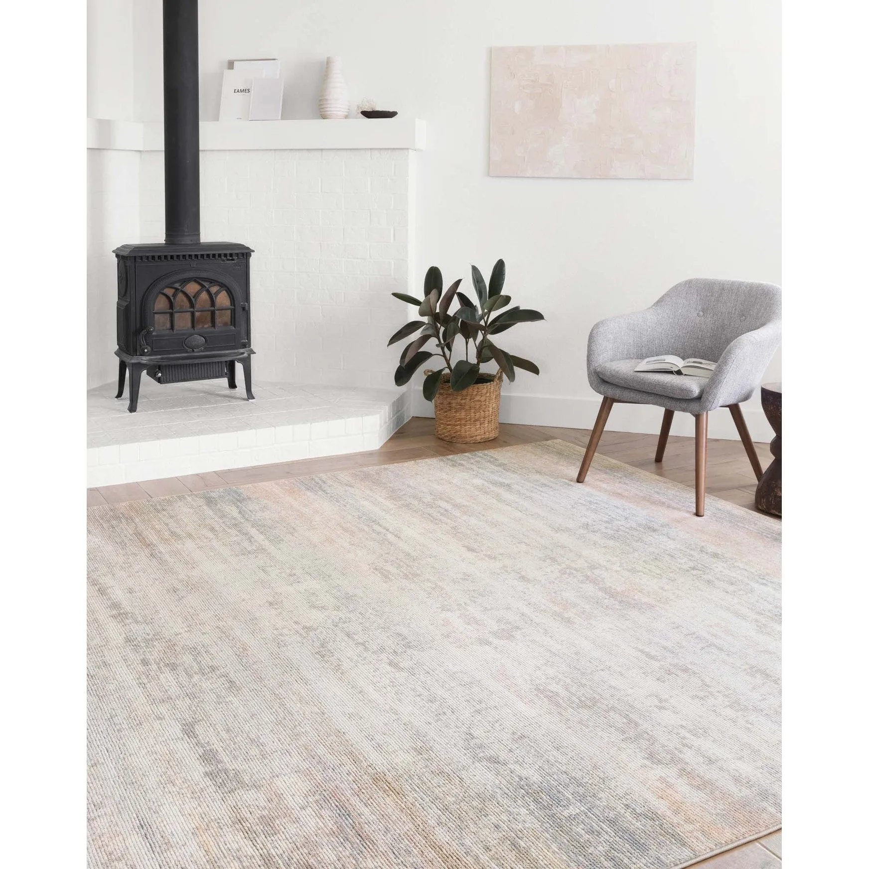 Alexander Home Heather Modern Abstract Area Rug