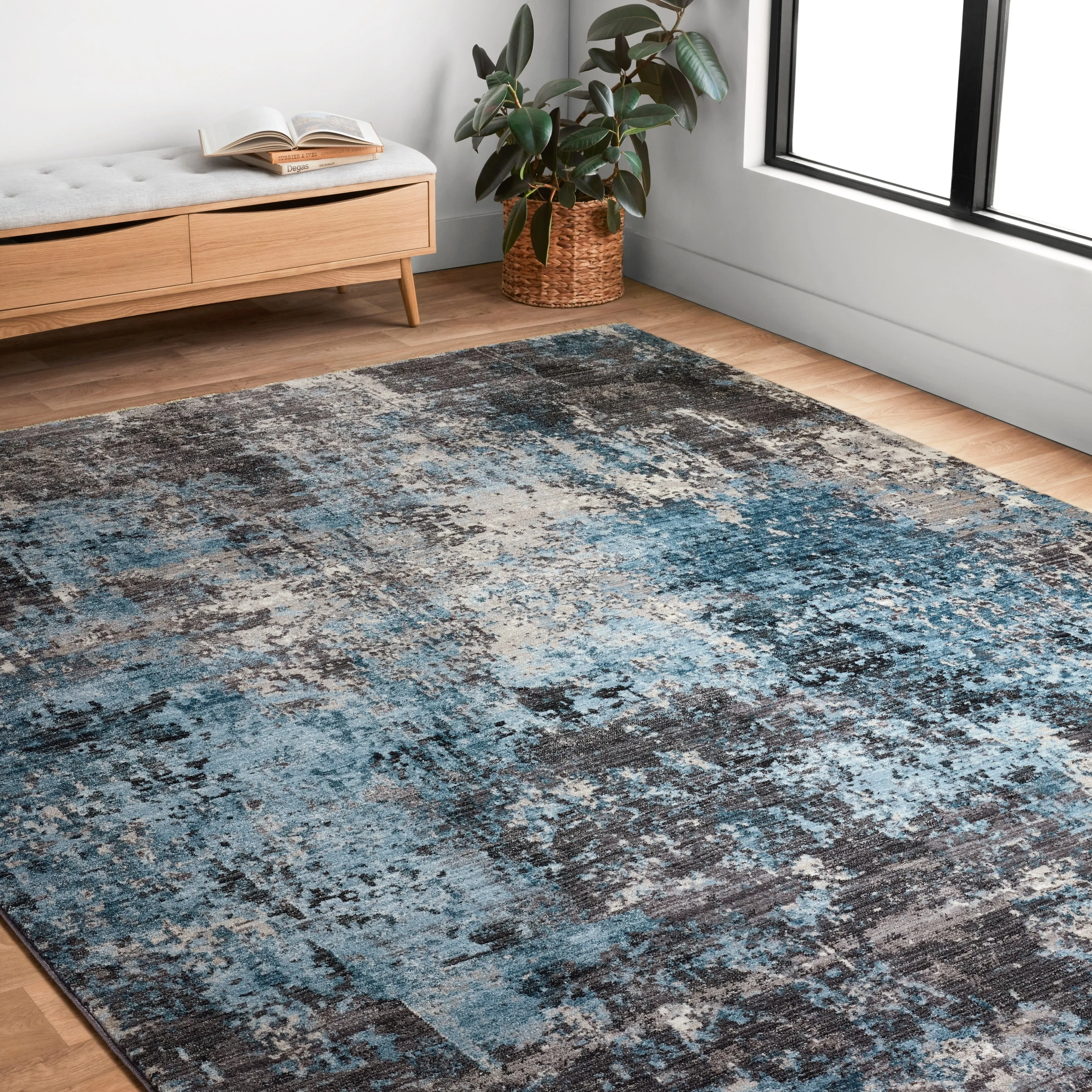 Alexander Home Hondo Mid-century Modern Abstract Area Rug