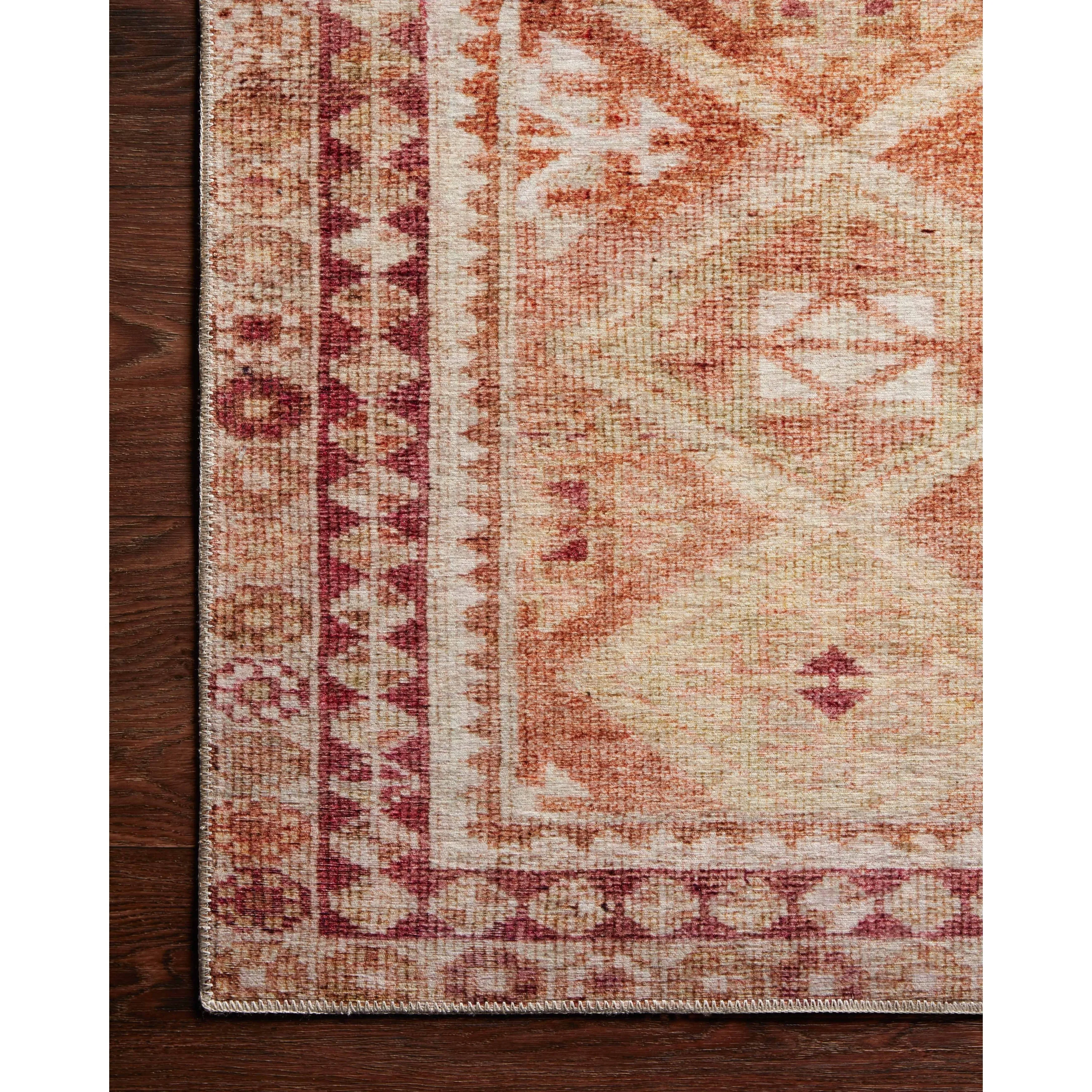 Alexander Home Isabelle Vintage Boho Diamond Area Rug