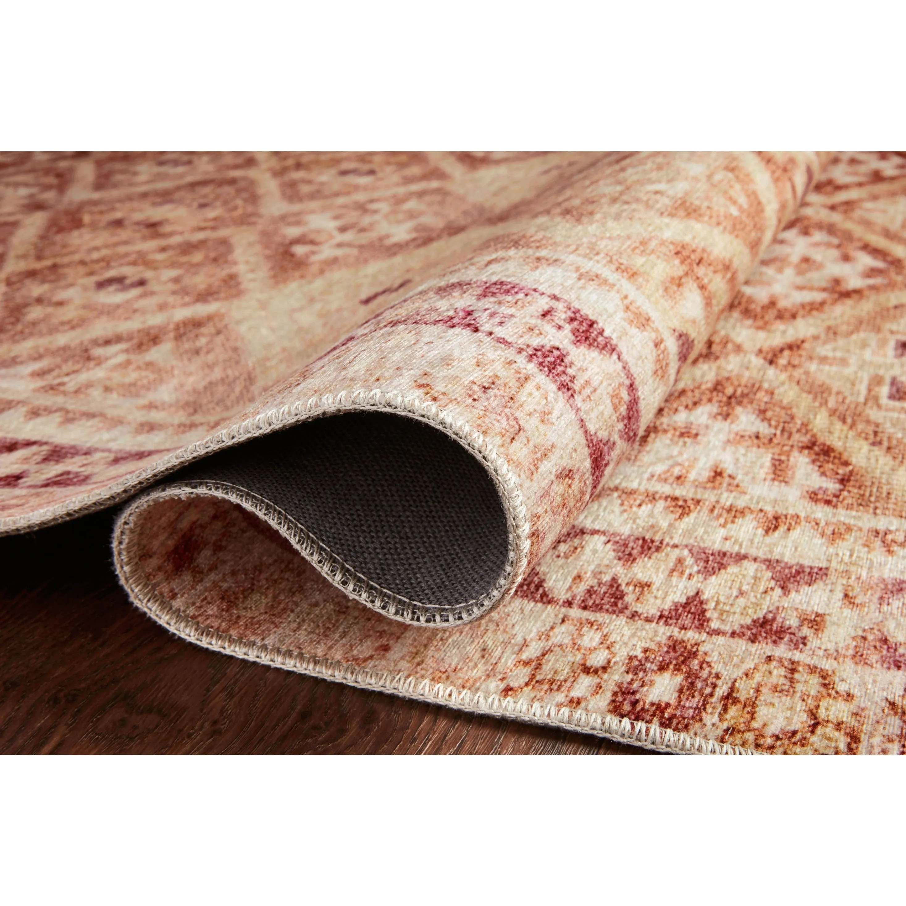 Alexander Home Isabelle Vintage Boho Diamond Area Rug