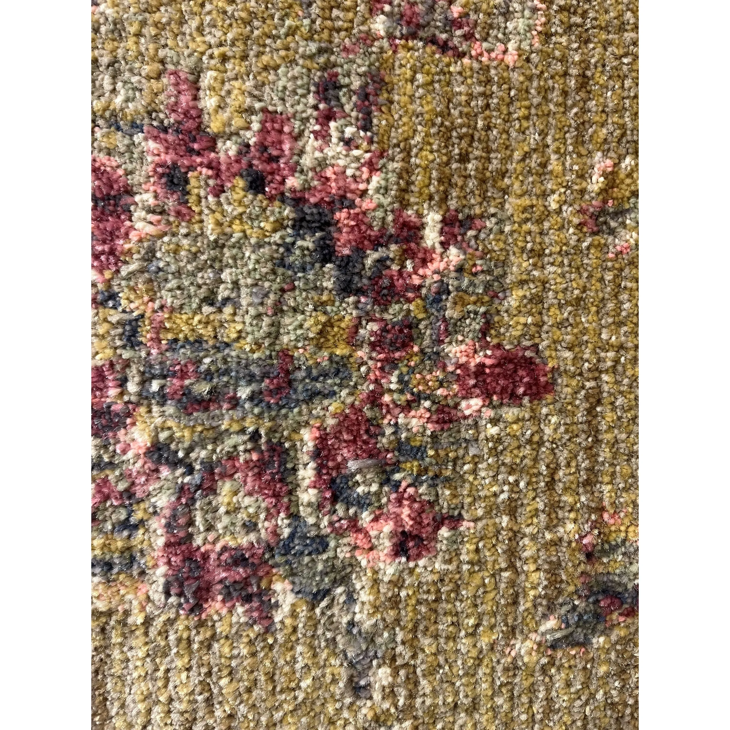 Alexander Home Jewel Fringed Floral Vintage Area Rug