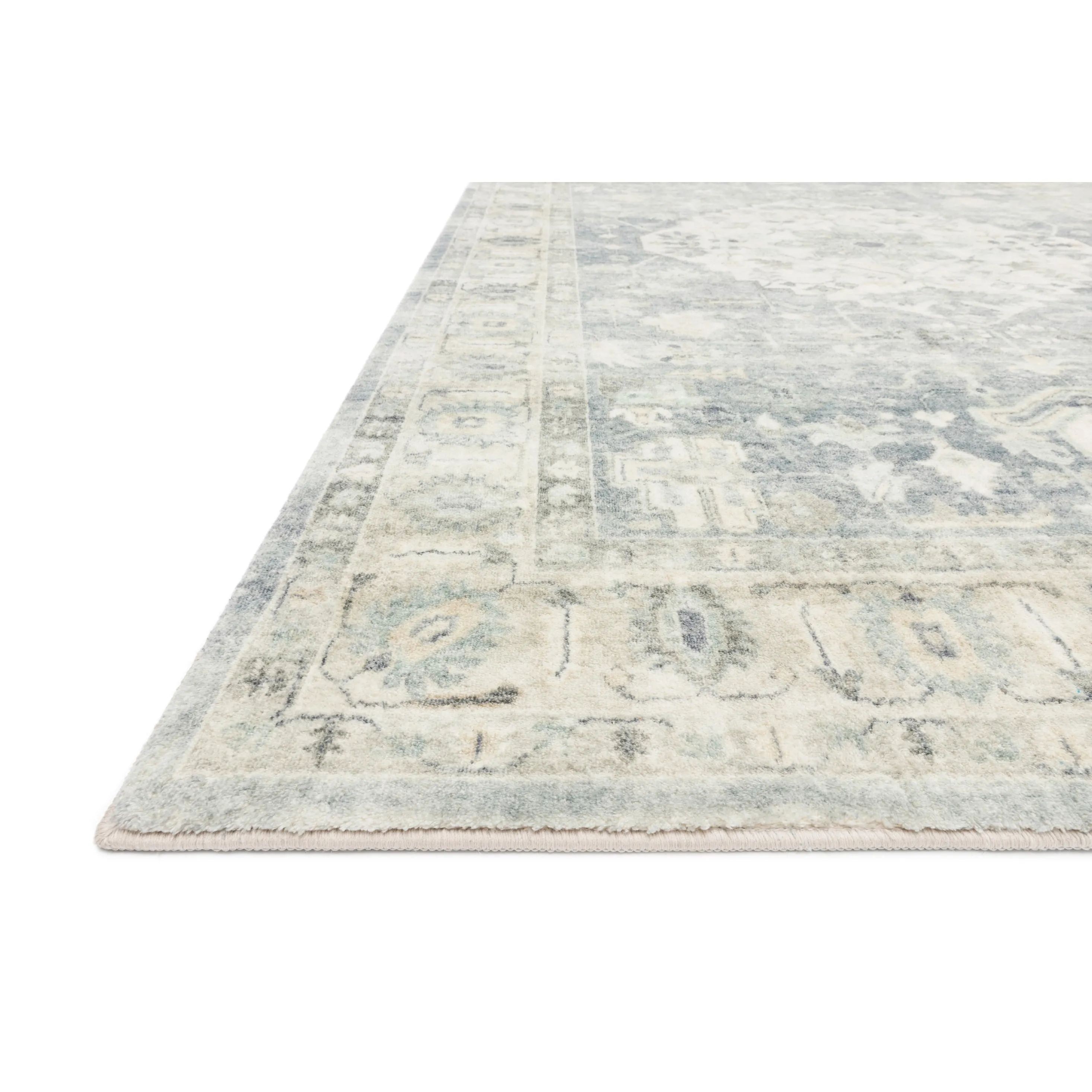 Alexander Home Juliet Ultra-soft Distressed Medallion Rug