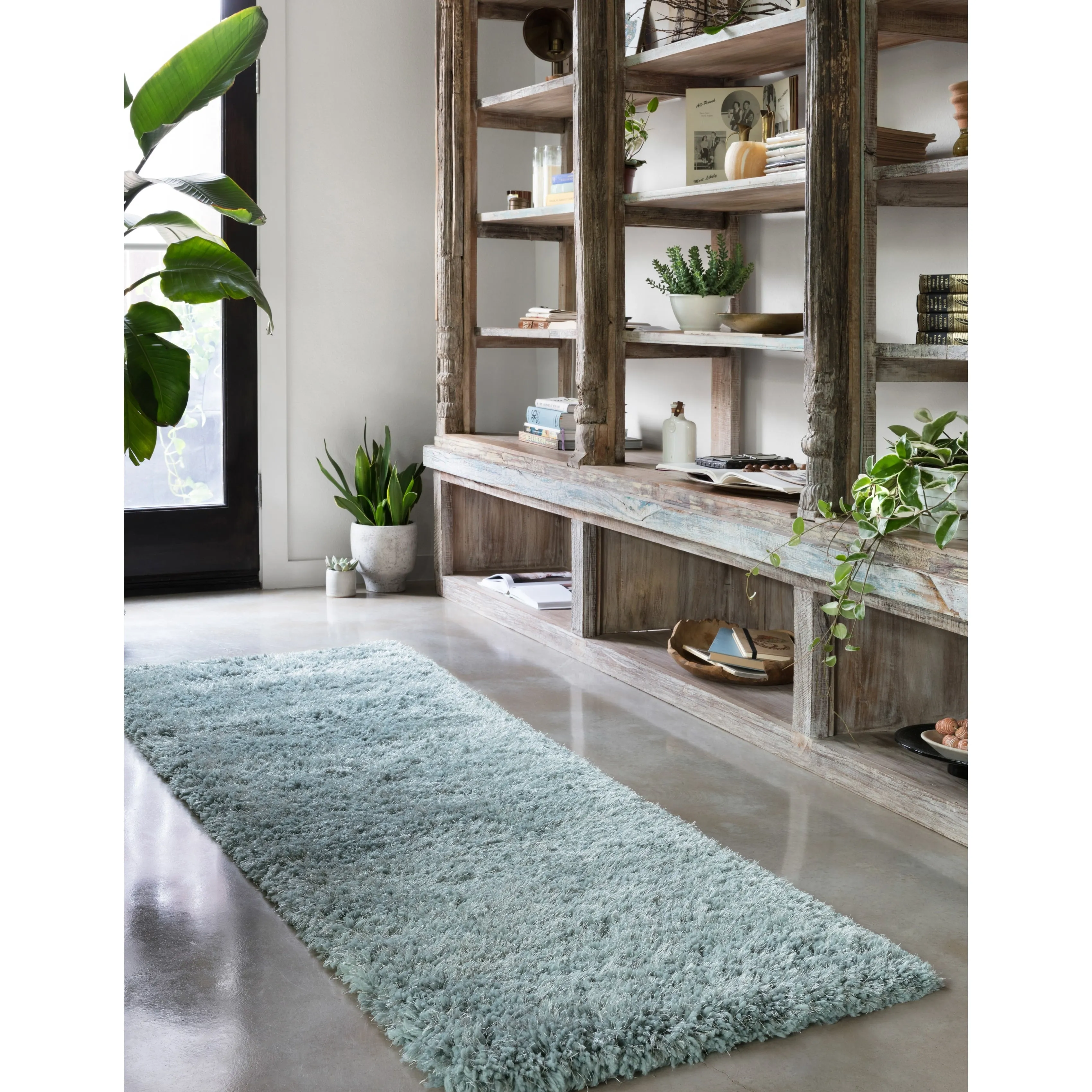 Alexander Home Laura Hand-tufted Modern Shag Area Rug
