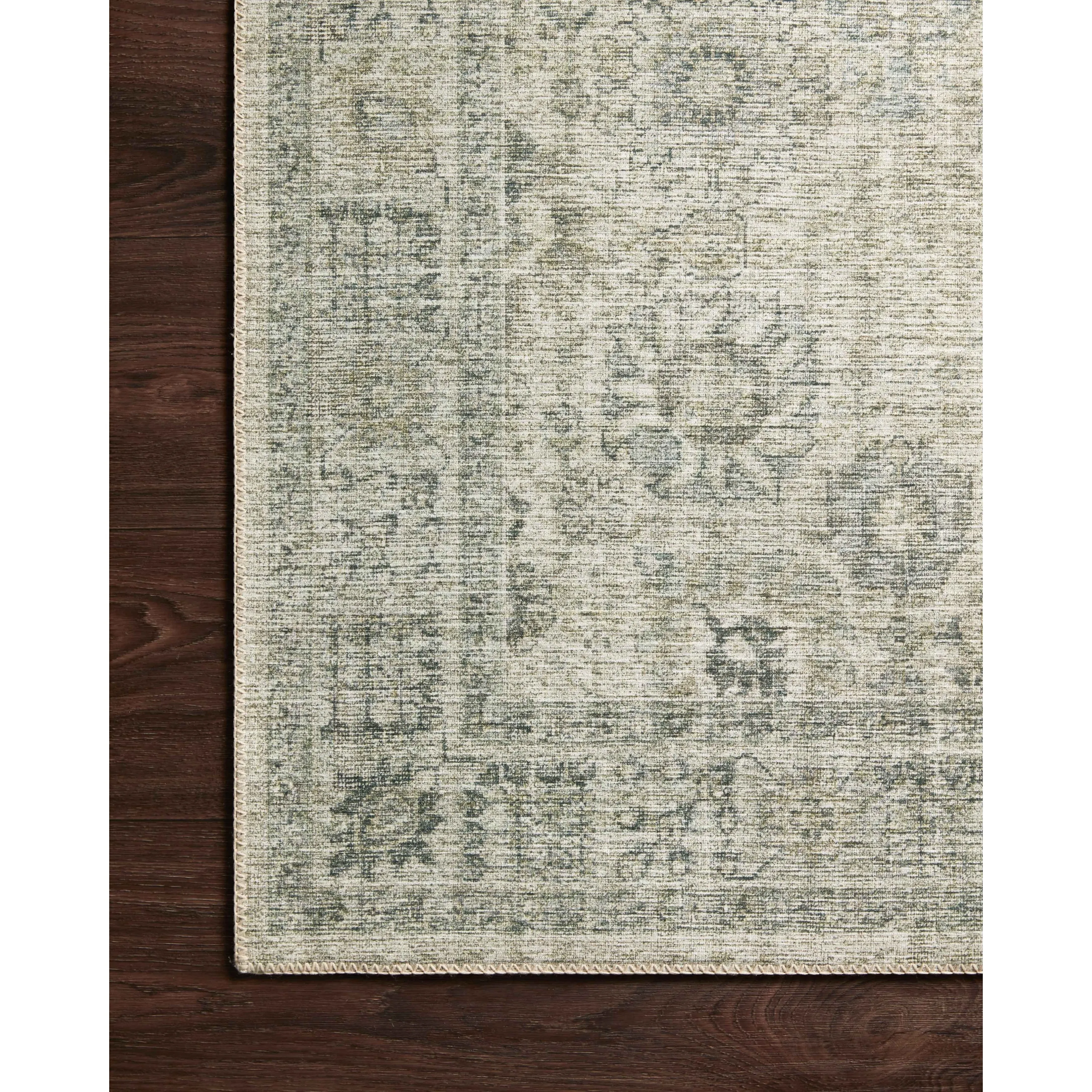 Alexander Home Leanne Printed Botanical Distressed Vintage Area Rug