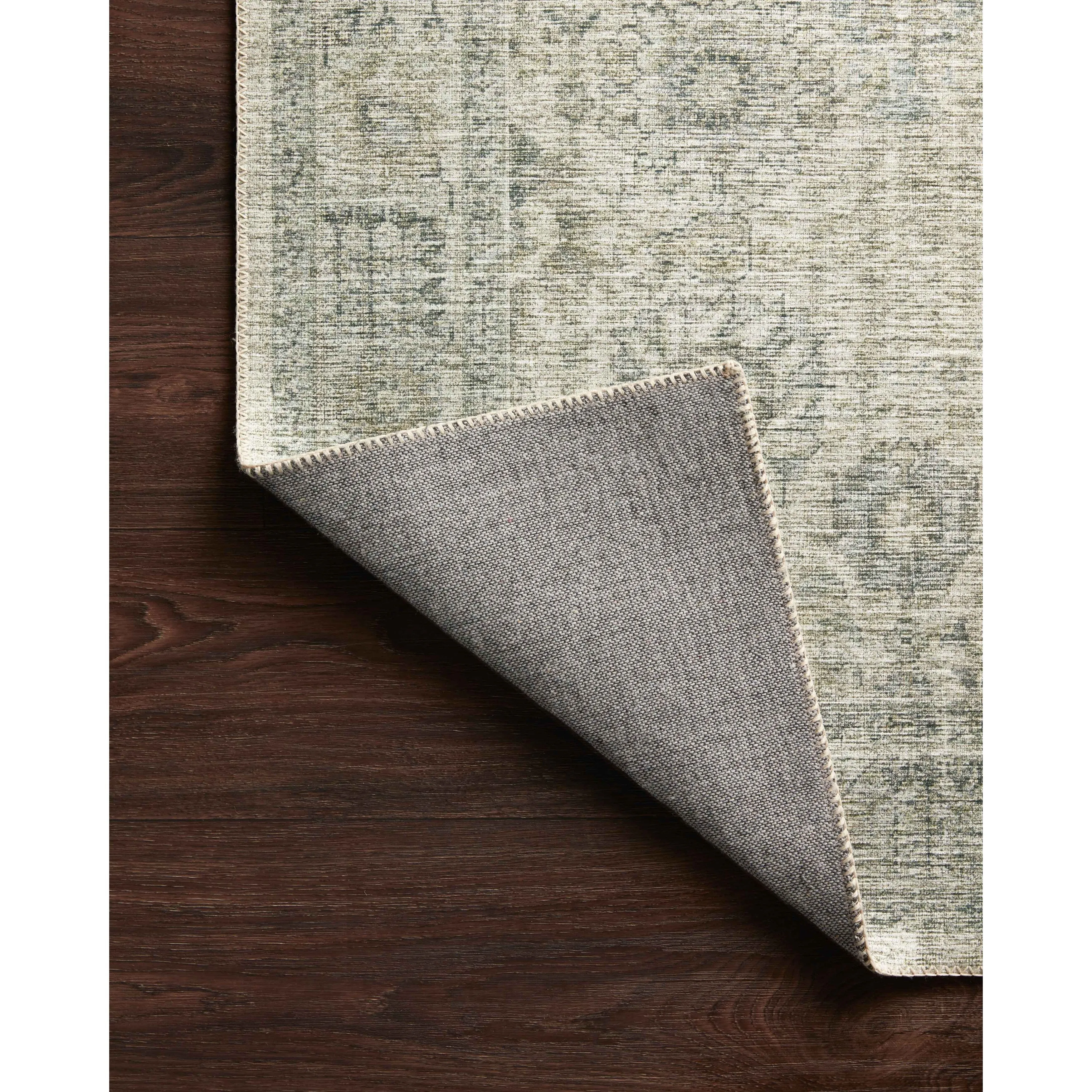 Alexander Home Leanne Printed Botanical Distressed Vintage Area Rug