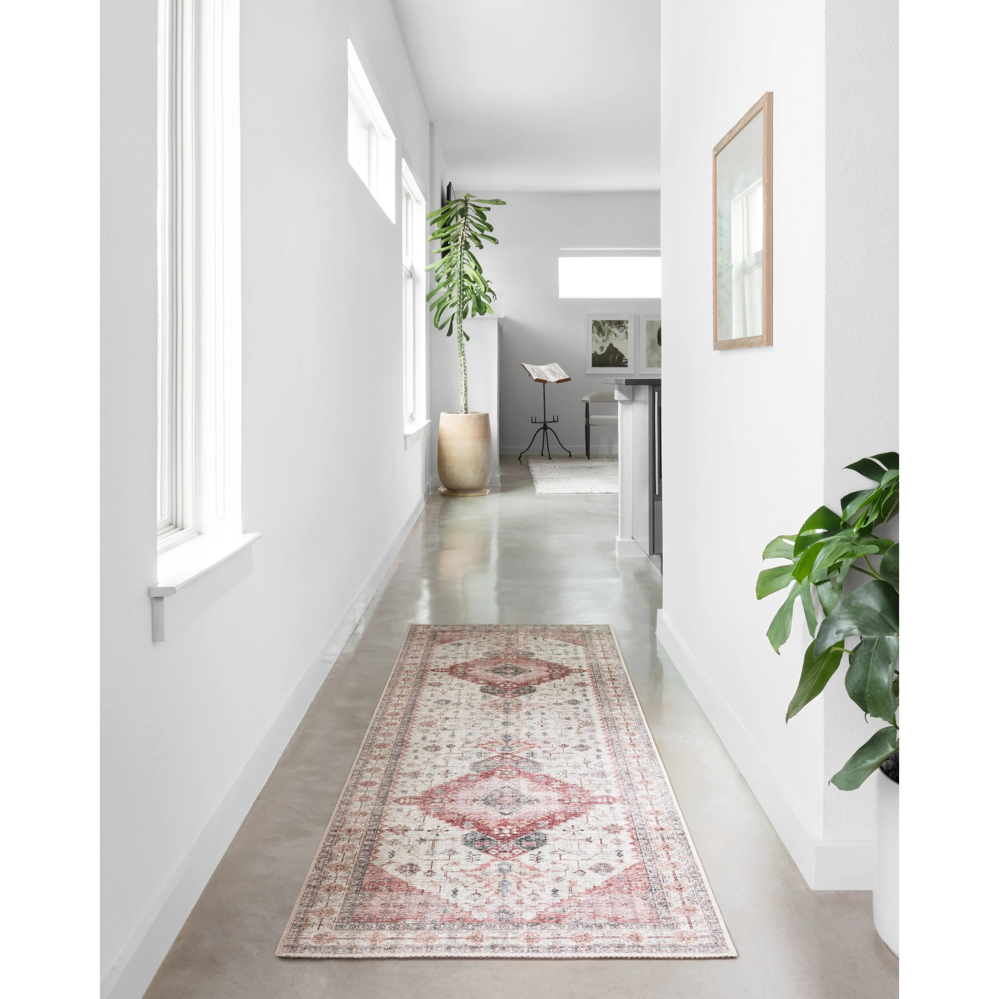 Alexander Home Leanne Vintage Boho Oriental Printed Area Rug