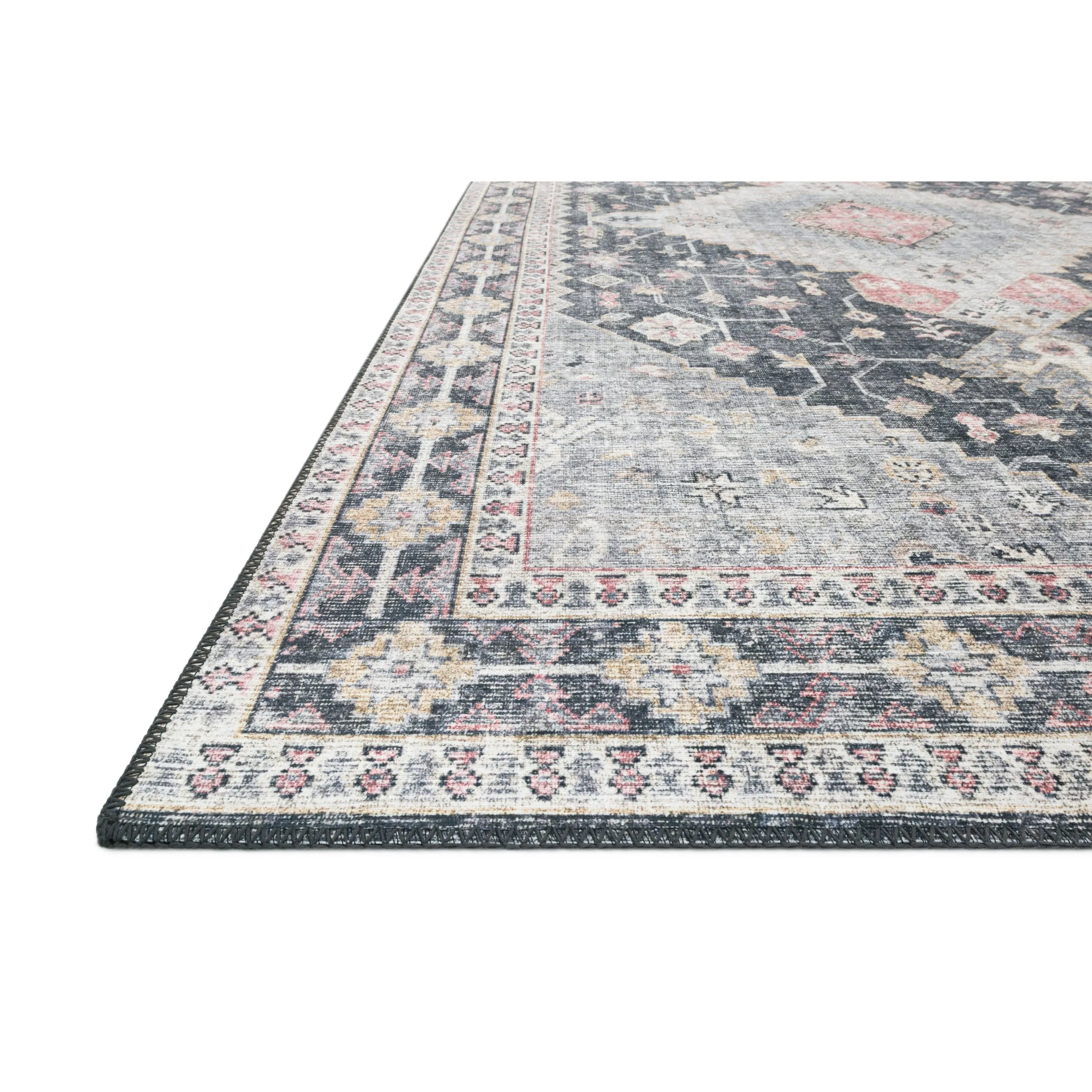 Alexander Home Leanne Vintage Boho Oriental Printed Area Rug